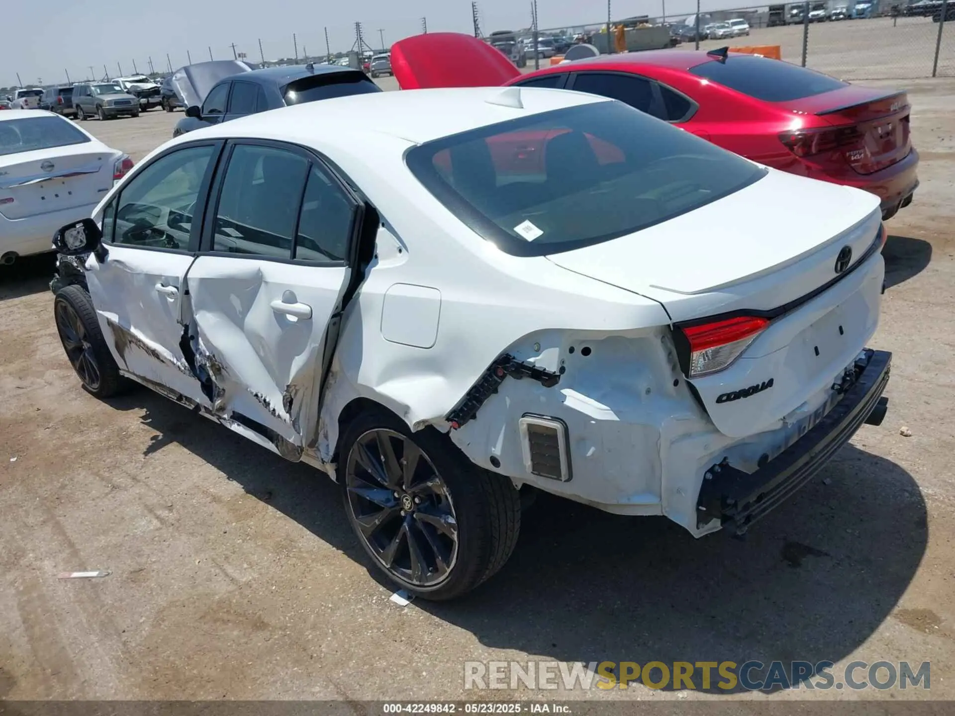 3 Photograph of a damaged car JTDS4MCE7P3517400 TOYOTA COROLLA 2023