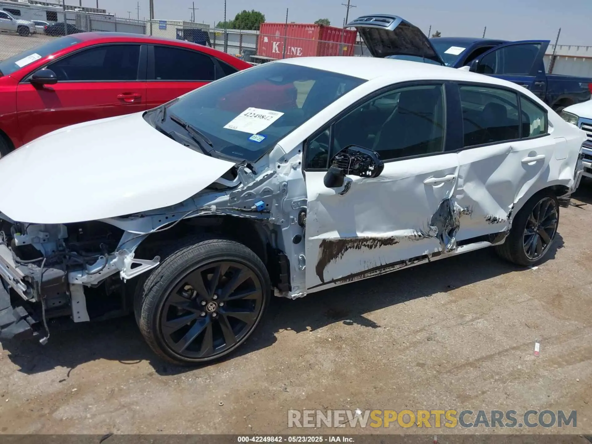 6 Photograph of a damaged car JTDS4MCE7P3517400 TOYOTA COROLLA 2023