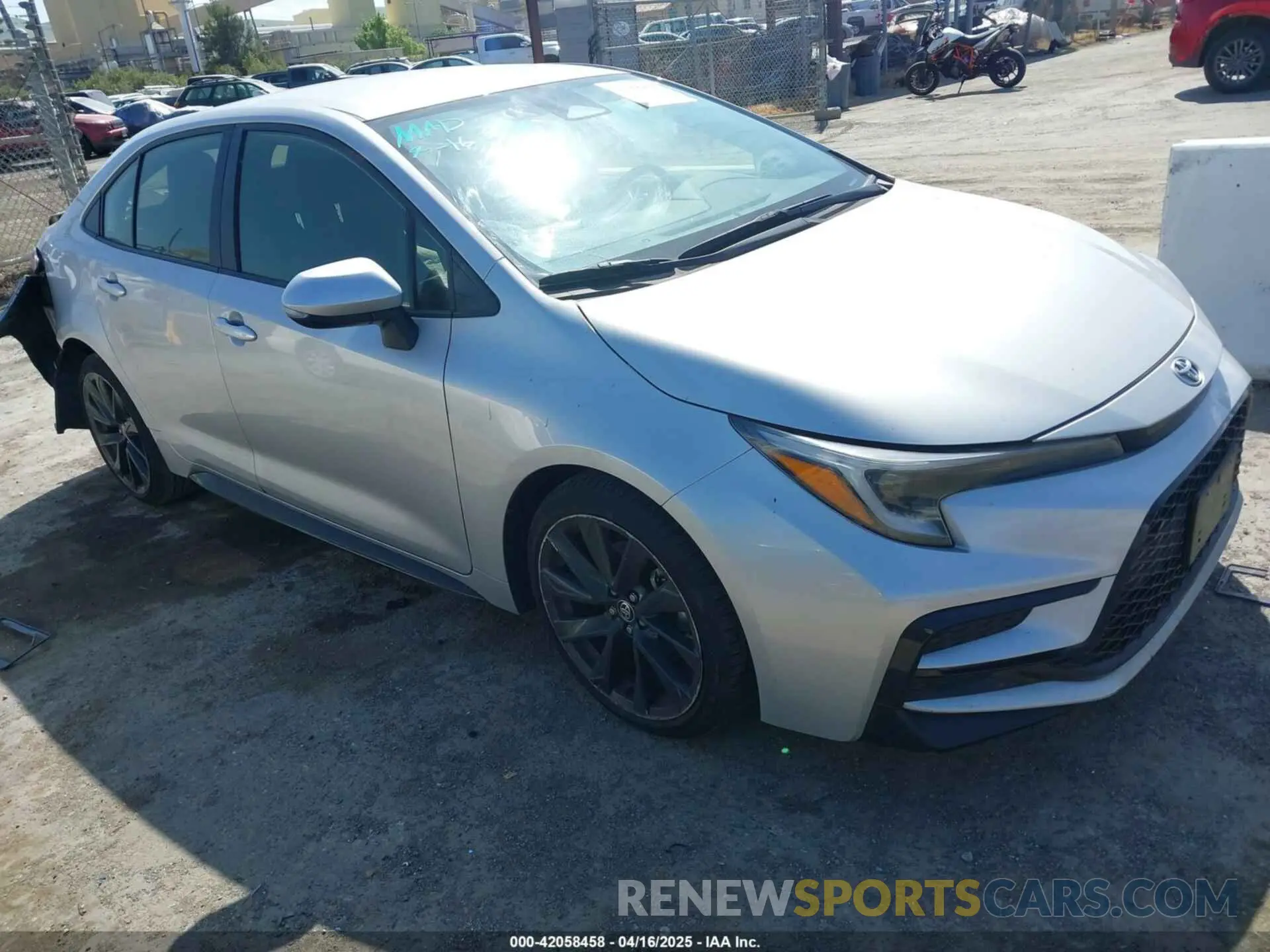 1 Photograph of a damaged car JTDS4MCEXP3515981 TOYOTA COROLLA 2023