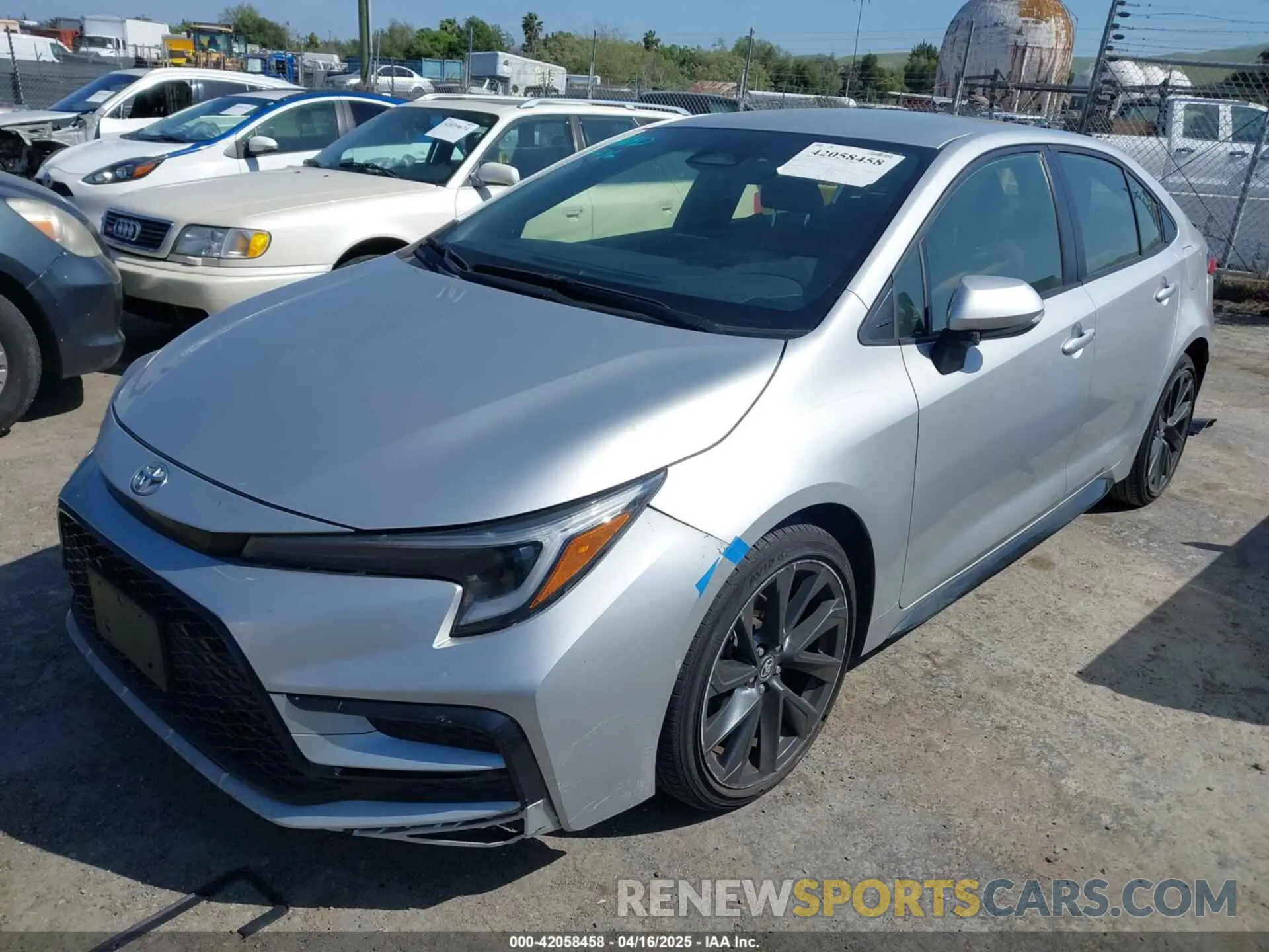 2 Photograph of a damaged car JTDS4MCEXP3515981 TOYOTA COROLLA 2023
