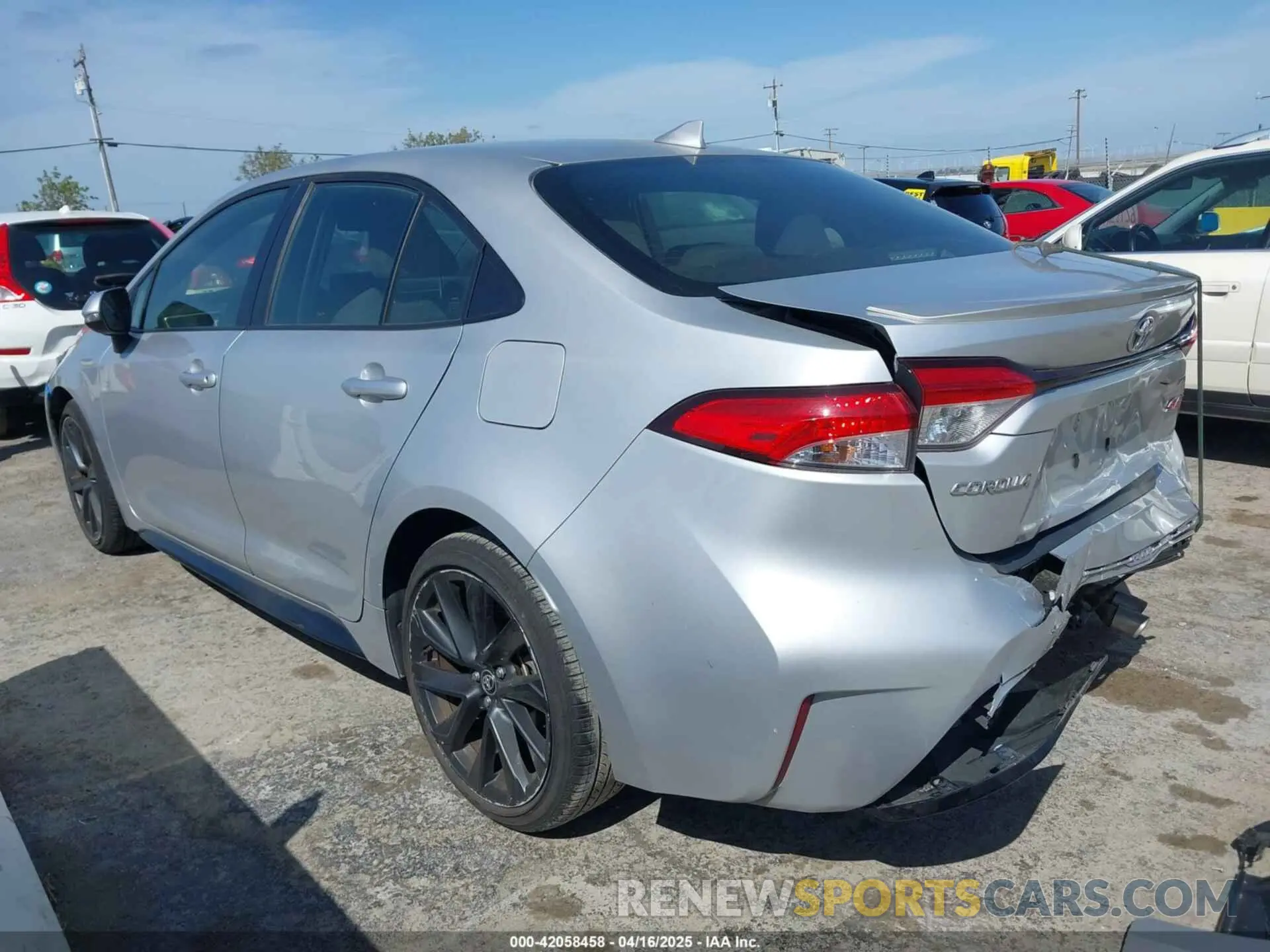 3 Photograph of a damaged car JTDS4MCEXP3515981 TOYOTA COROLLA 2023