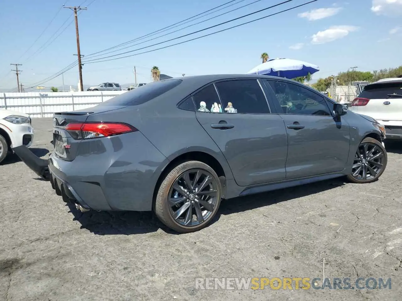 3 Photograph of a damaged car JTDT4MCE3P3519066 TOYOTA COROLLA 2023
