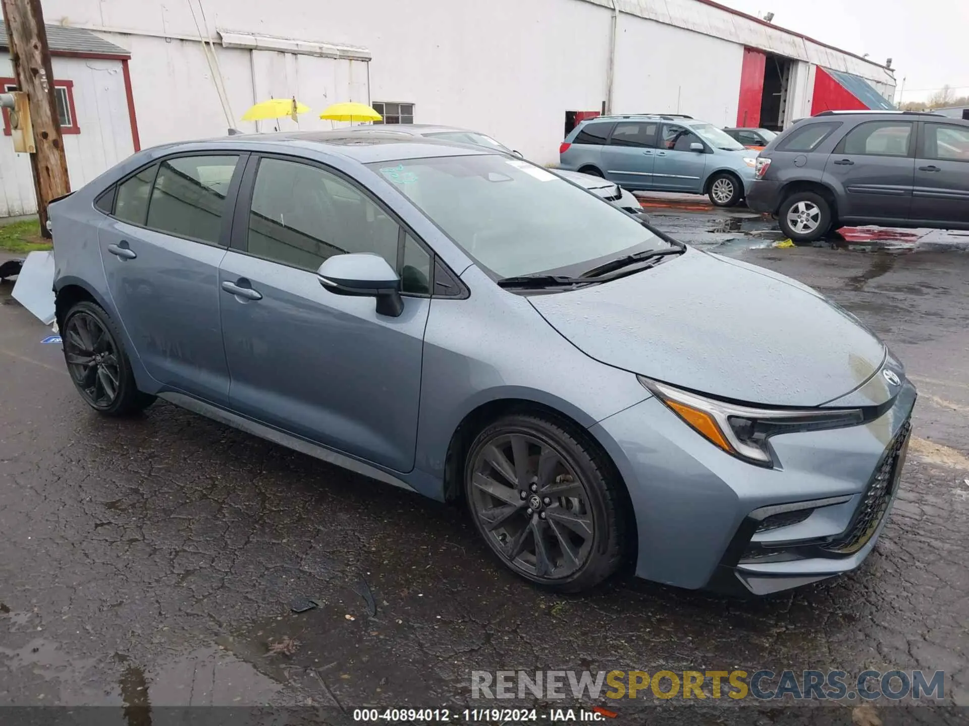1 Photograph of a damaged car JTDT4MCE6PJ101855 TOYOTA COROLLA 2023