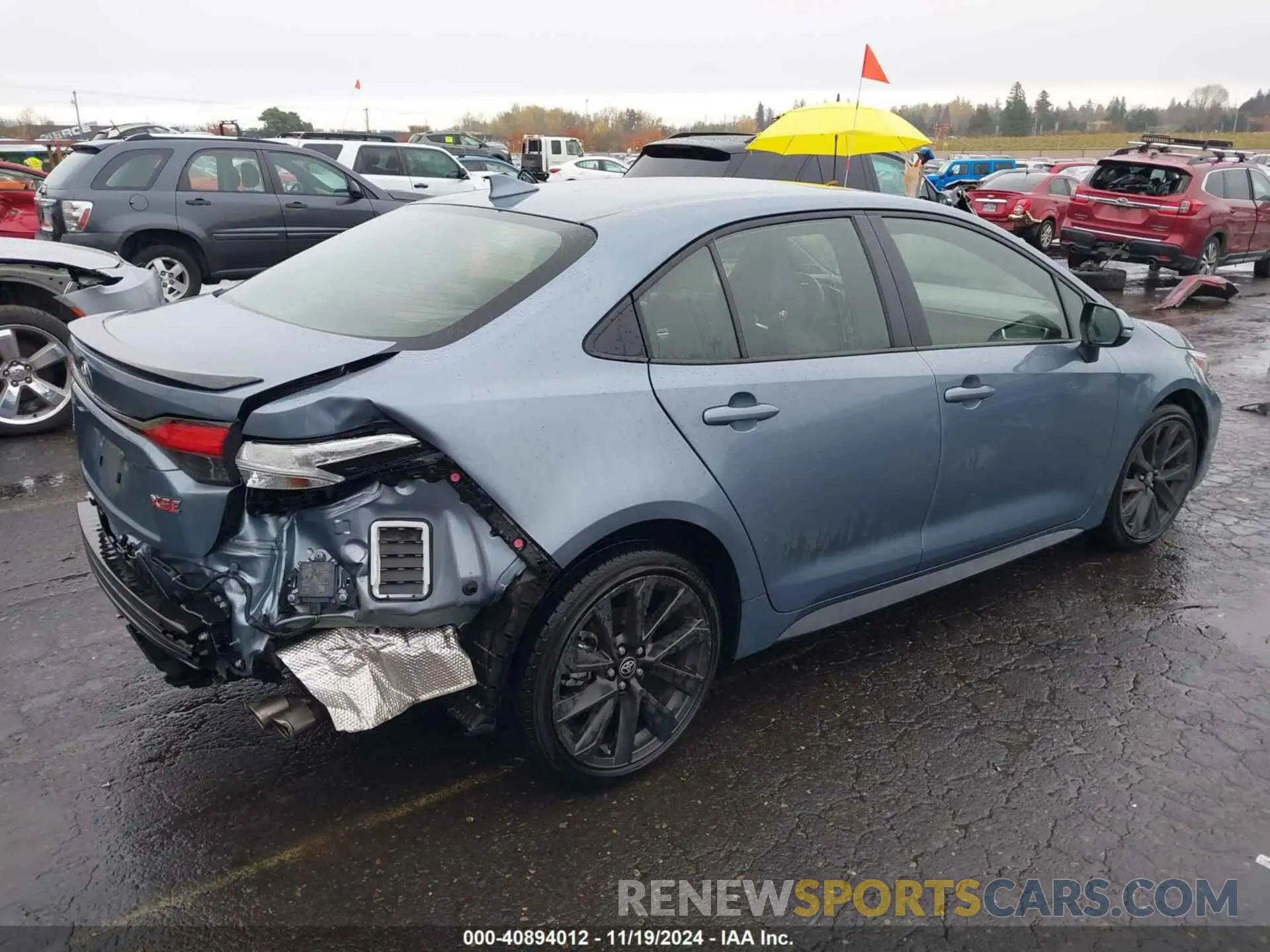 4 Photograph of a damaged car JTDT4MCE6PJ101855 TOYOTA COROLLA 2023