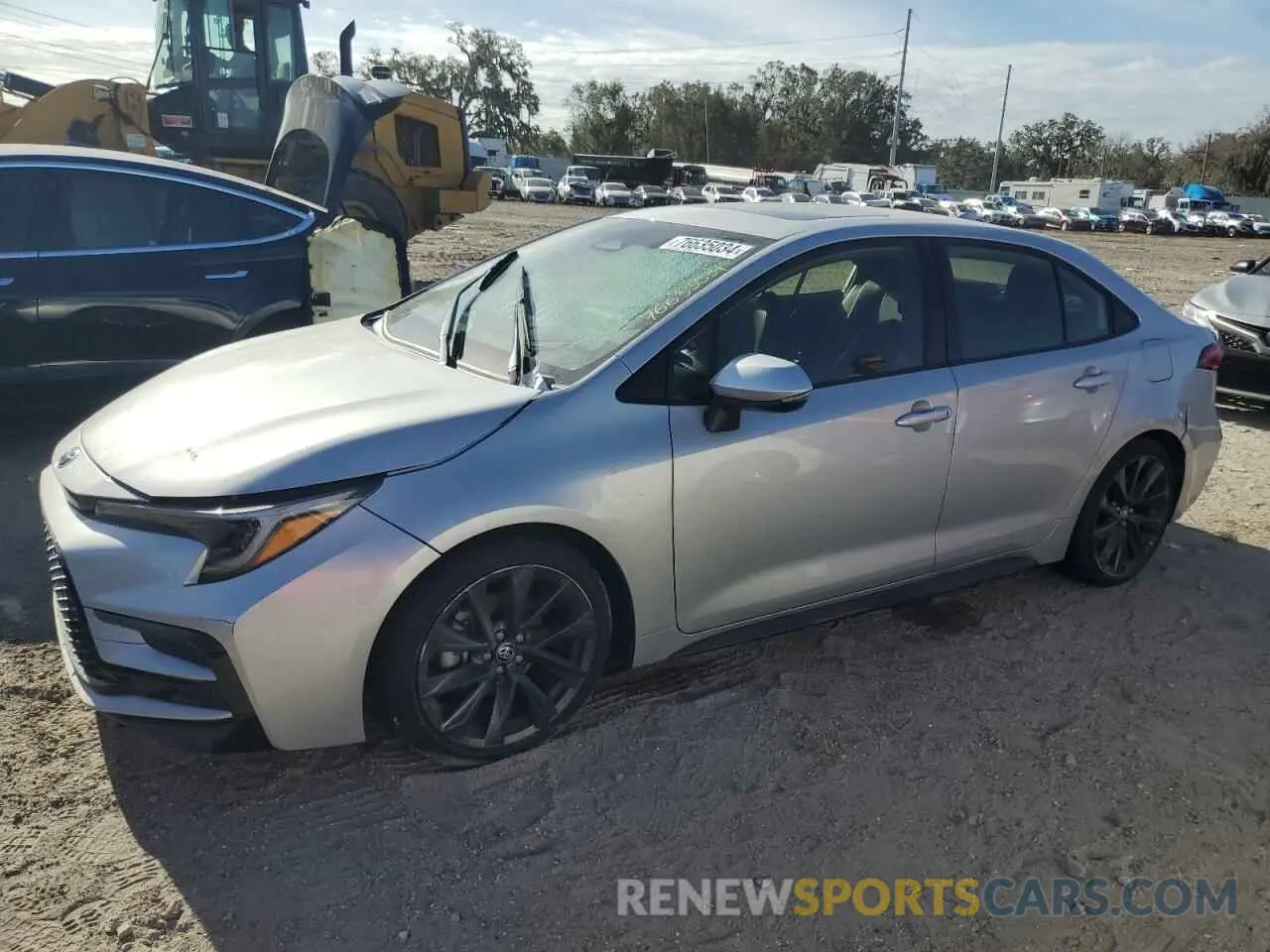 1 Photograph of a damaged car JTDT4MCE9P3515037 TOYOTA COROLLA 2023