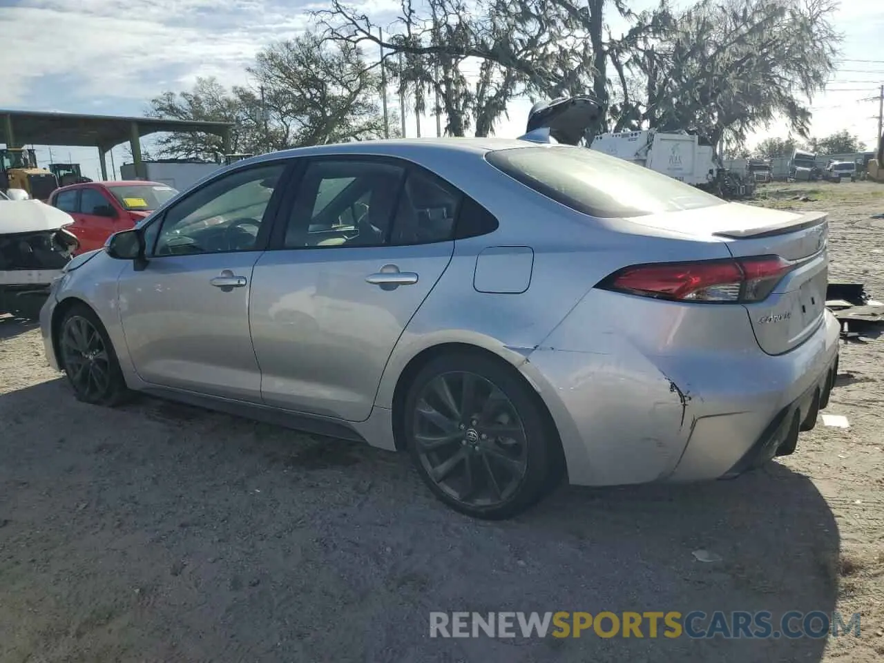 2 Photograph of a damaged car JTDT4MCE9P3515037 TOYOTA COROLLA 2023