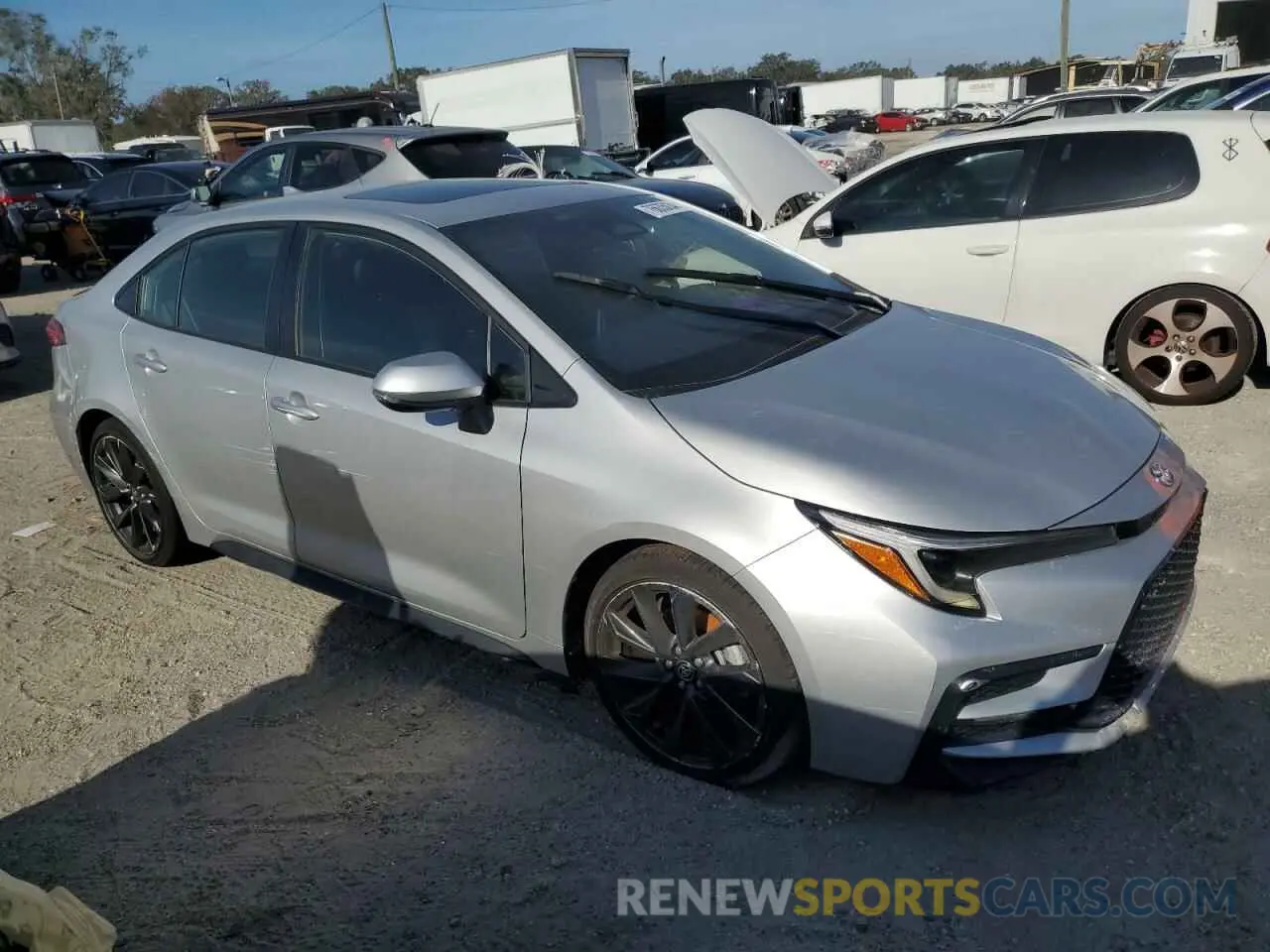 4 Photograph of a damaged car JTDT4MCE9P3515037 TOYOTA COROLLA 2023