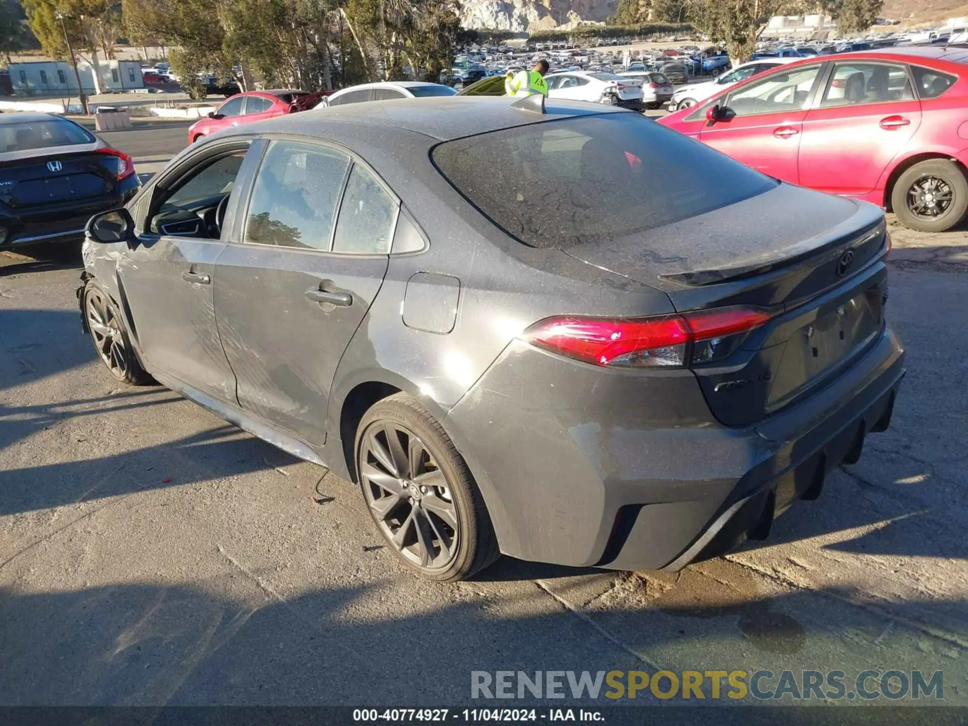 3 Photograph of a damaged car JTDT4MCE9P3516575 TOYOTA COROLLA 2023