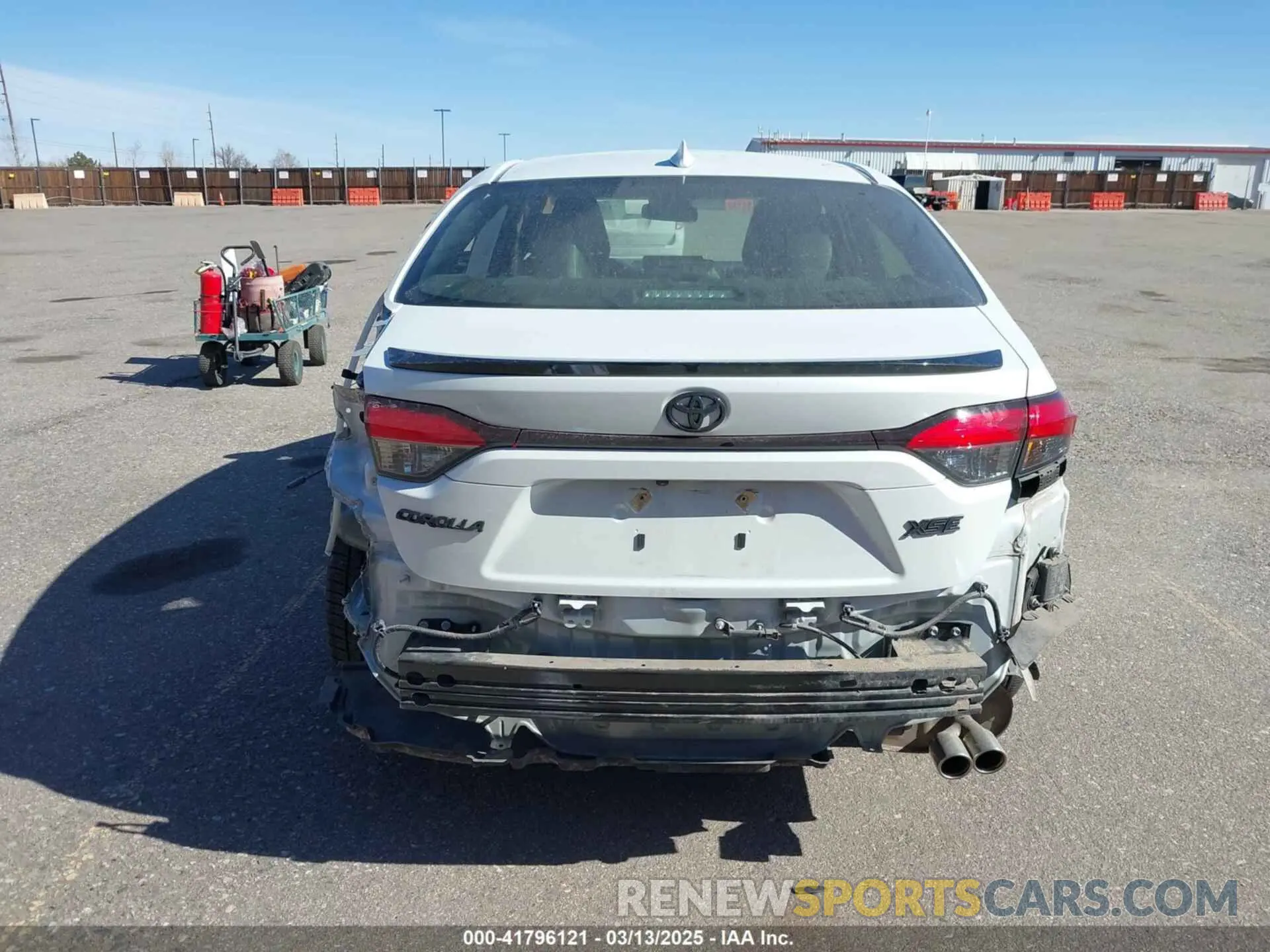 17 Photograph of a damaged car JTDT4MCE9PJ103079 TOYOTA COROLLA 2023