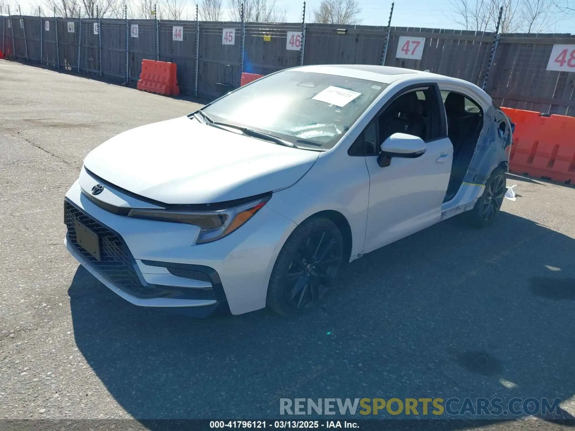 2 Photograph of a damaged car JTDT4MCE9PJ103079 TOYOTA COROLLA 2023