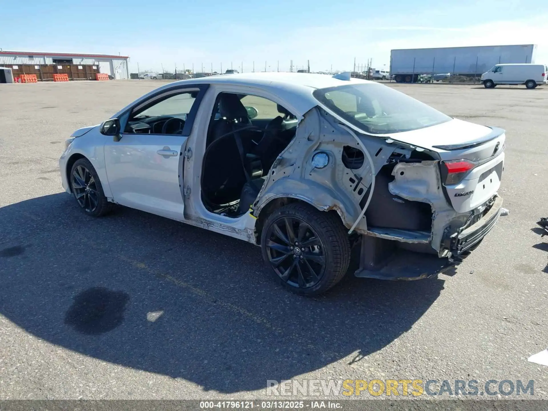 3 Photograph of a damaged car JTDT4MCE9PJ103079 TOYOTA COROLLA 2023