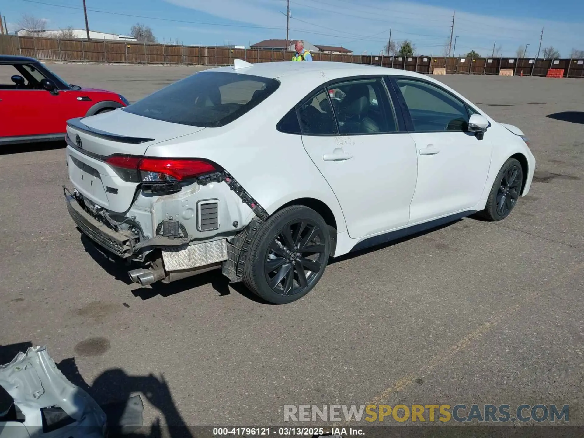 4 Photograph of a damaged car JTDT4MCE9PJ103079 TOYOTA COROLLA 2023