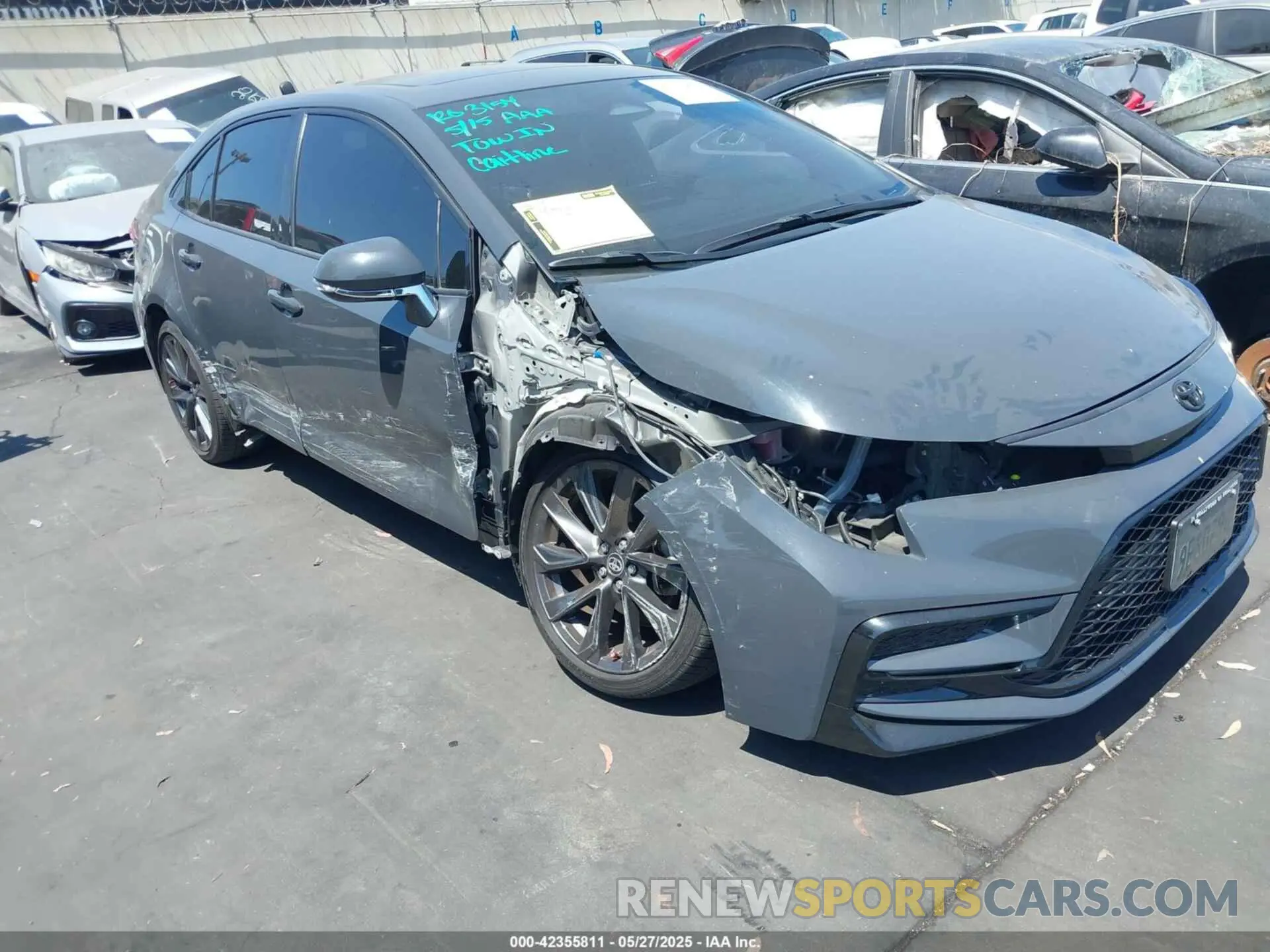1 Photograph of a damaged car JTDT4MCEXP3516536 TOYOTA COROLLA 2023
