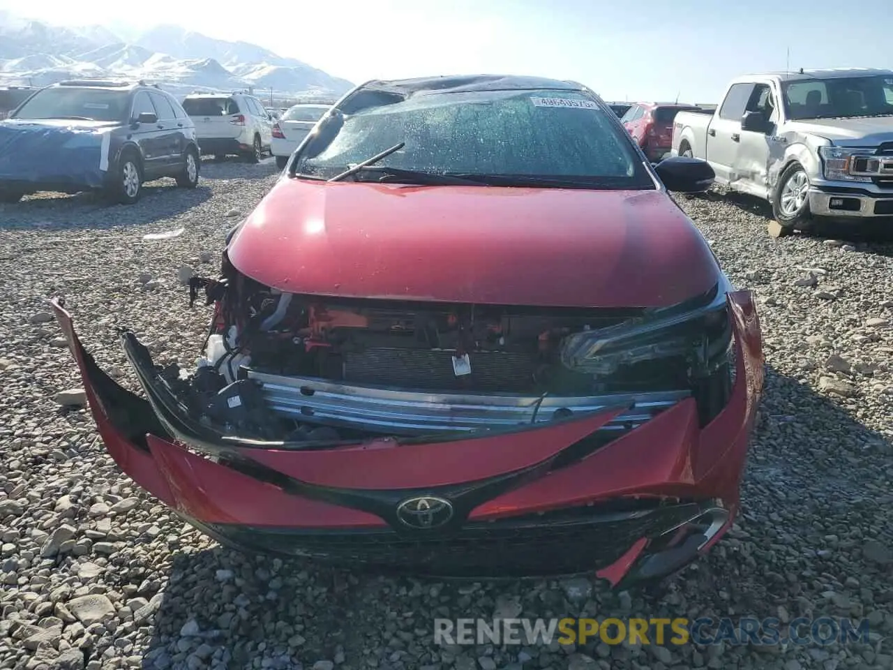 5 Photograph of a damaged car JTNC4MBE0P3195152 TOYOTA COROLLA 2023