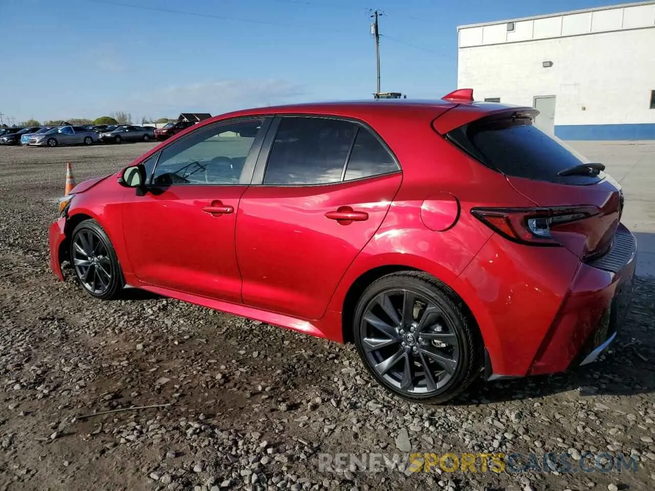 2 Photograph of a damaged car JTNC4MBE0P3195359 TOYOTA COROLLA 2023