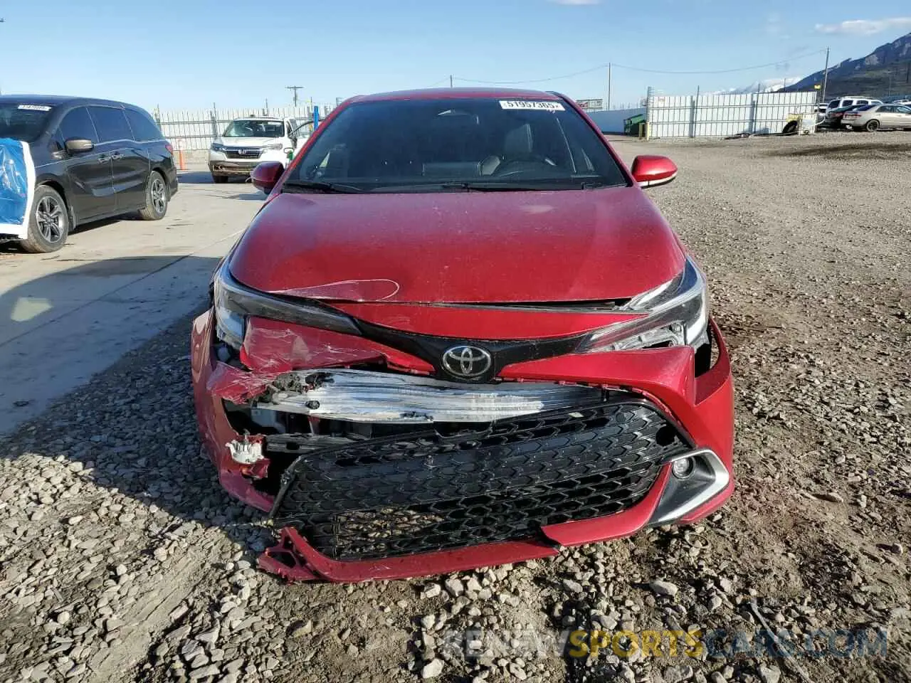 5 Photograph of a damaged car JTNC4MBE0P3195359 TOYOTA COROLLA 2023