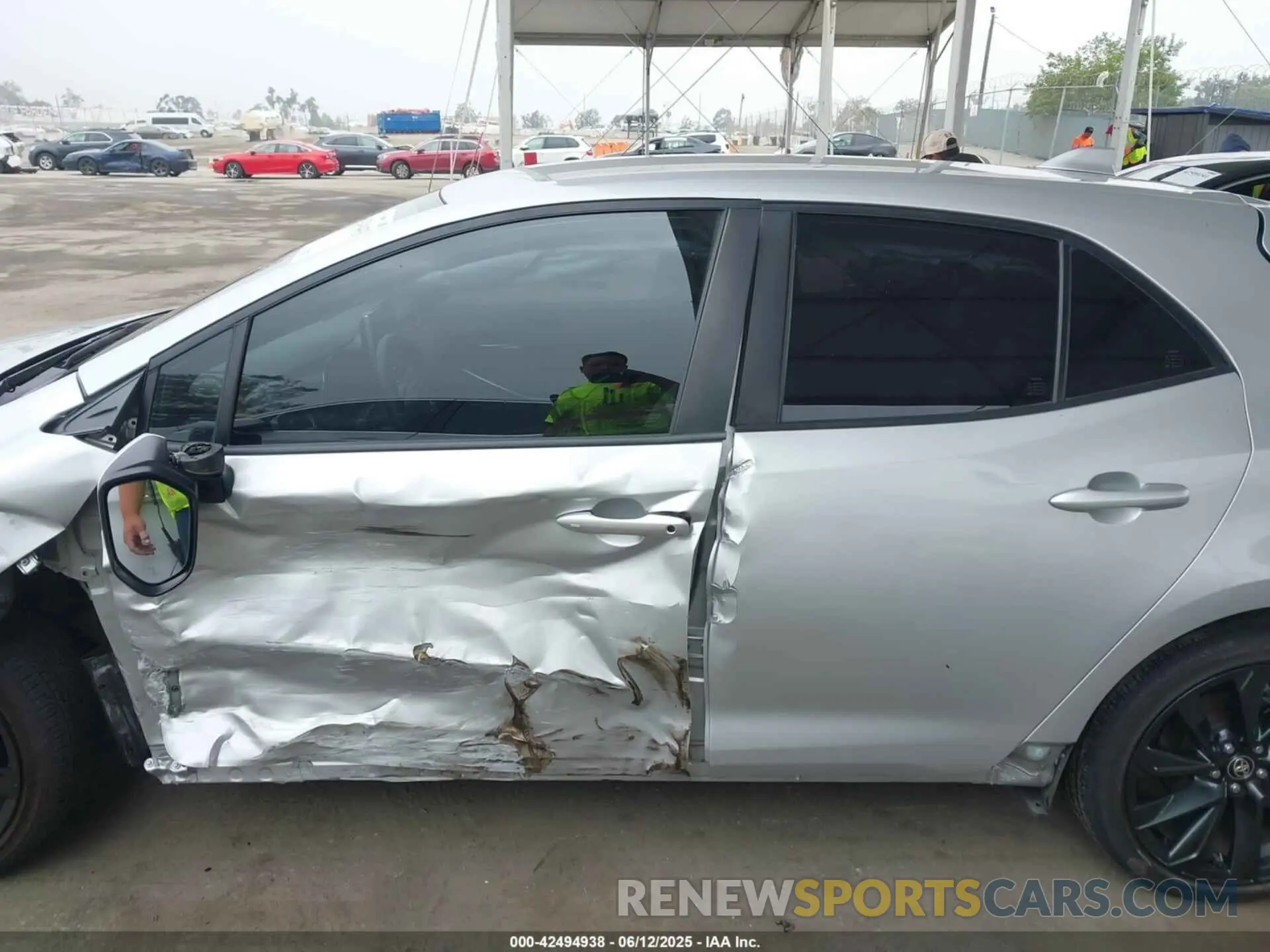 13 Photograph of a damaged car JTNC4MBE0P3200852 TOYOTA COROLLA 2023