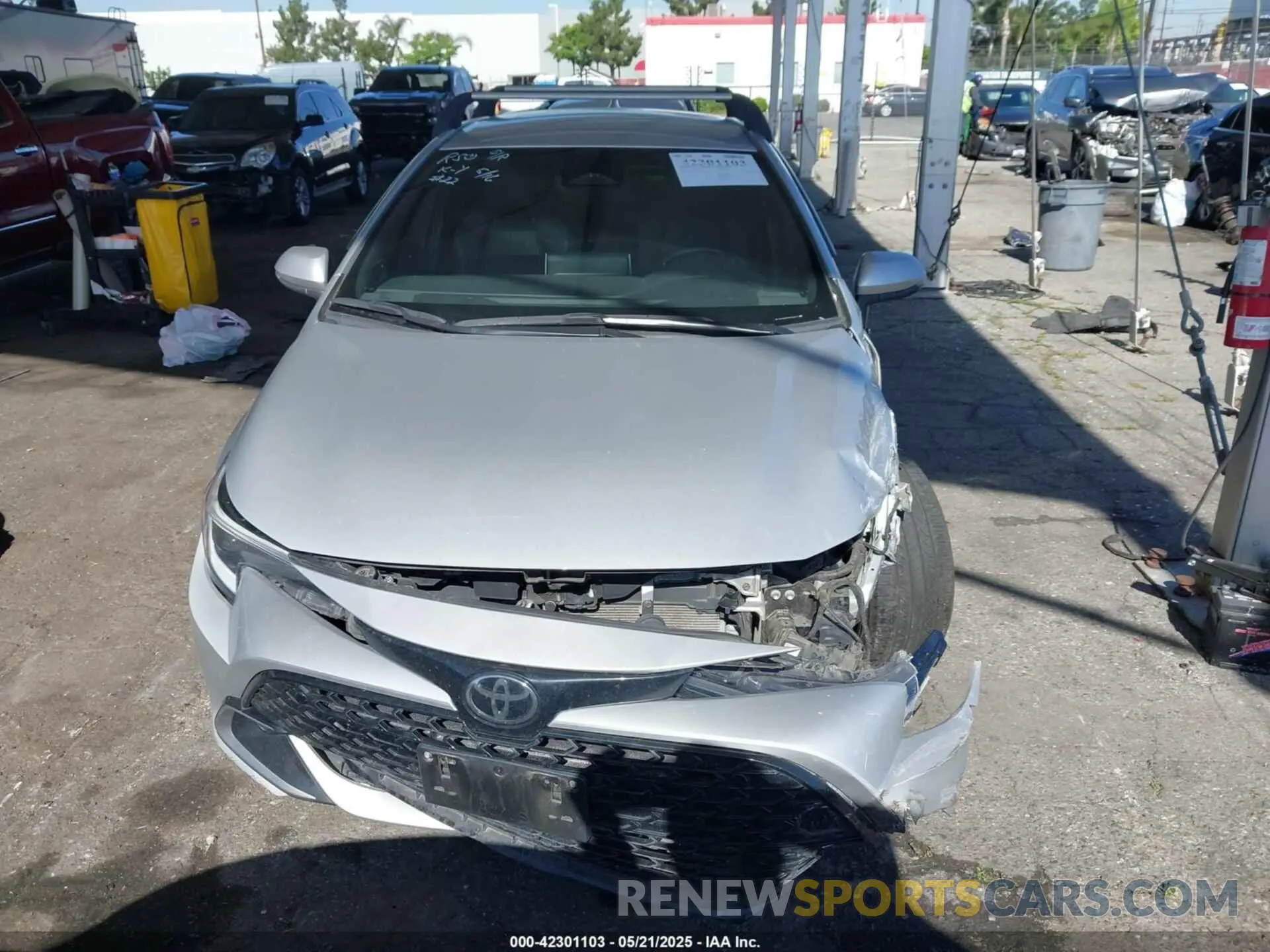 12 Photograph of a damaged car JTNC4MBE2P3199817 TOYOTA COROLLA 2023