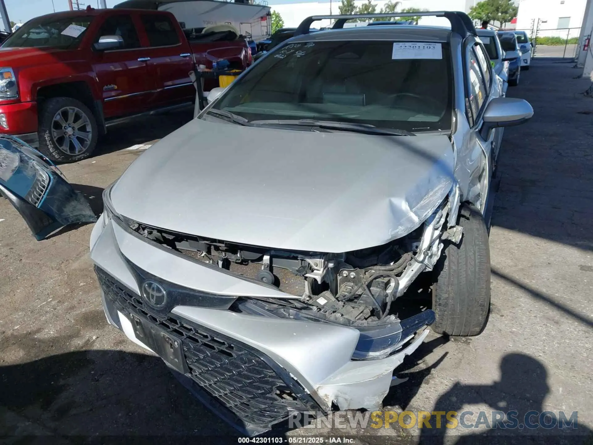 6 Photograph of a damaged car JTNC4MBE2P3199817 TOYOTA COROLLA 2023