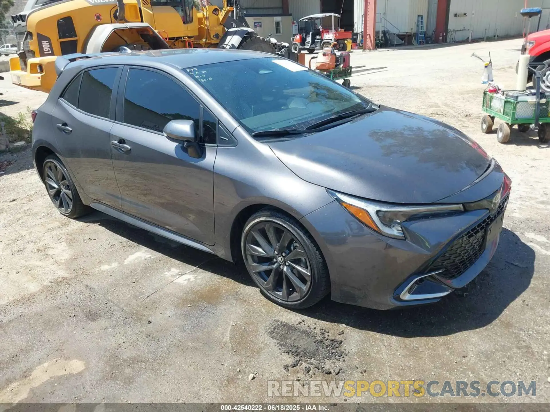 1 Photograph of a damaged car JTNC4MBE2P3207012 TOYOTA COROLLA 2023