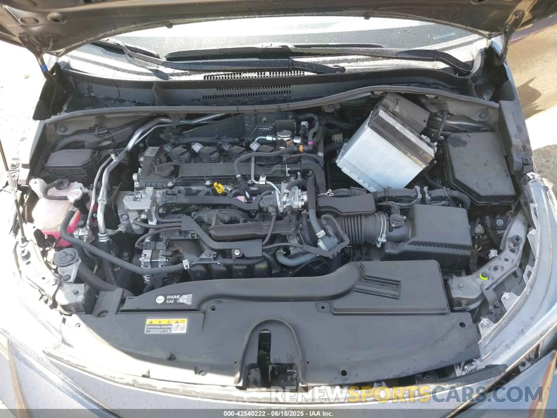 10 Photograph of a damaged car JTNC4MBE2P3207012 TOYOTA COROLLA 2023