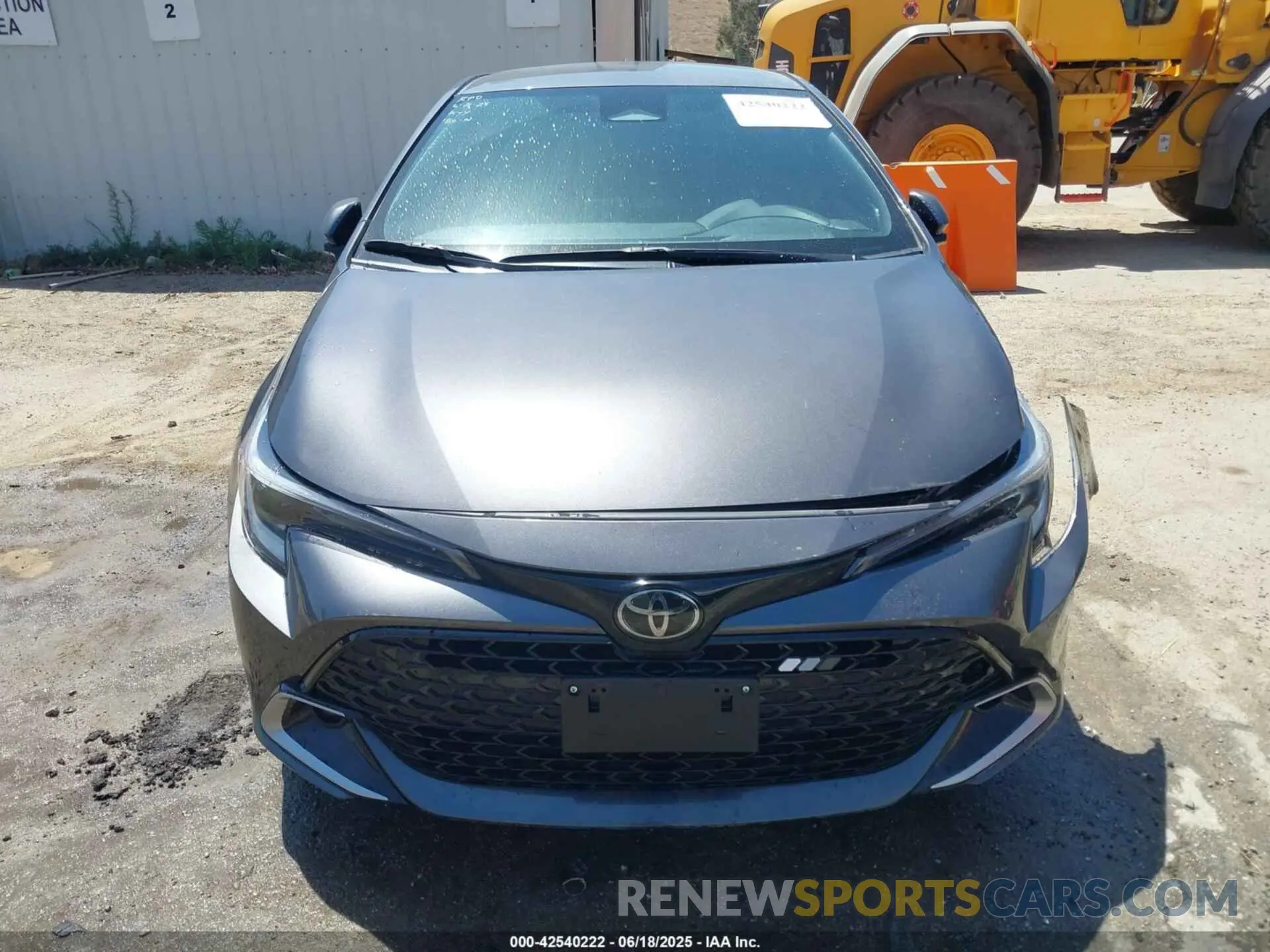 11 Photograph of a damaged car JTNC4MBE2P3207012 TOYOTA COROLLA 2023