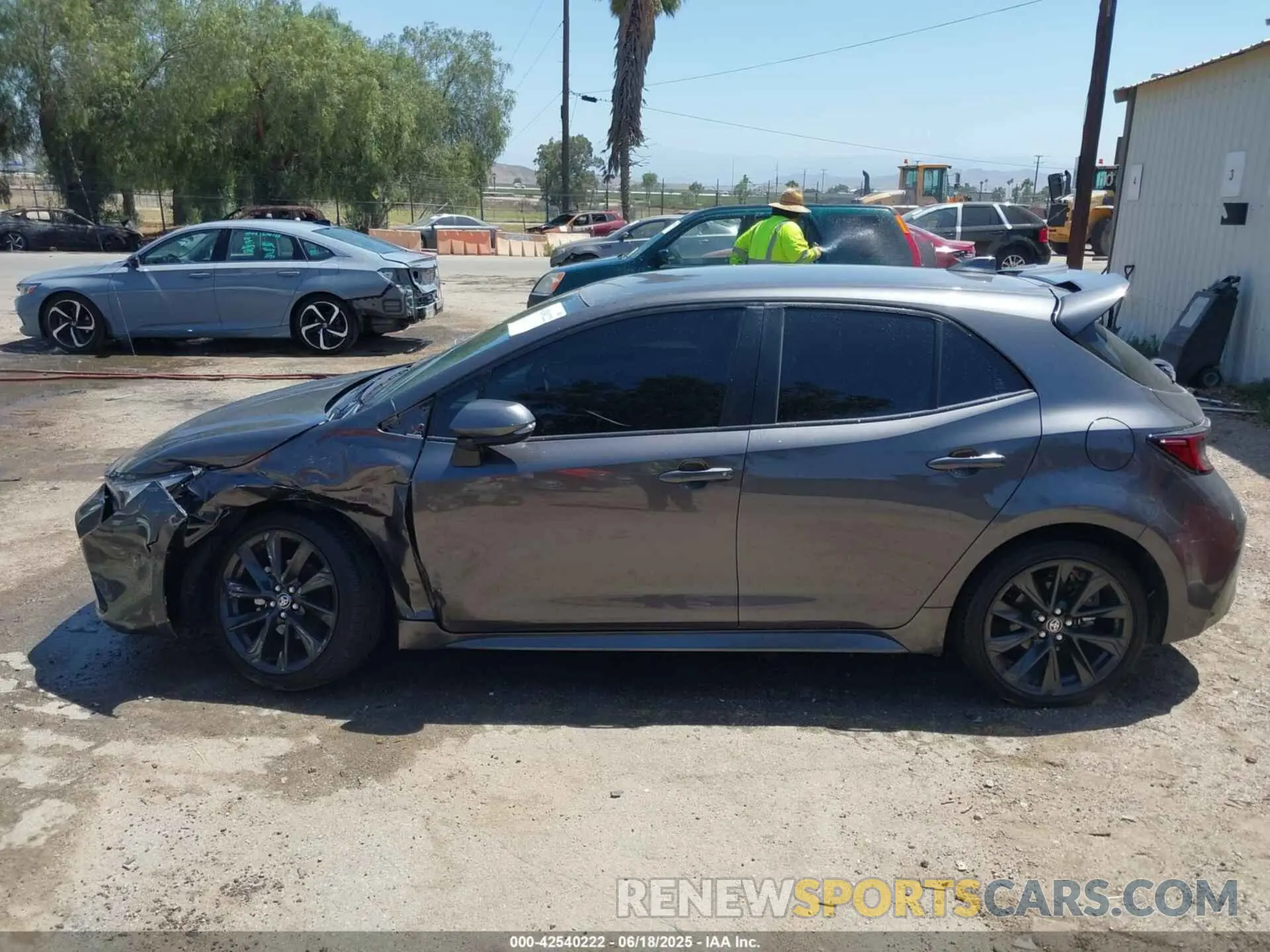 13 Photograph of a damaged car JTNC4MBE2P3207012 TOYOTA COROLLA 2023