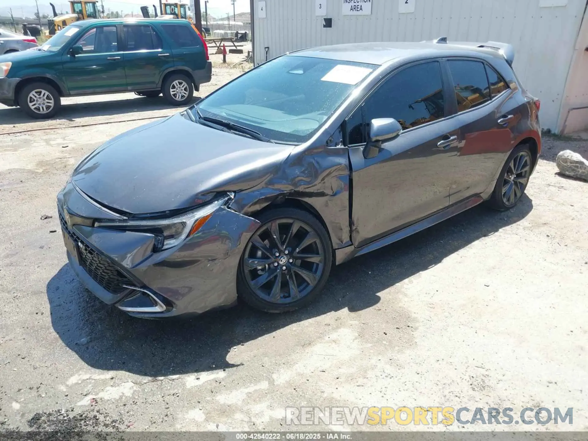 2 Photograph of a damaged car JTNC4MBE2P3207012 TOYOTA COROLLA 2023