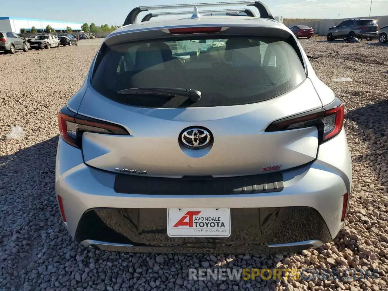 6 Photograph of a damaged car JTNC4MBE3P3212414 TOYOTA COROLLA 2023