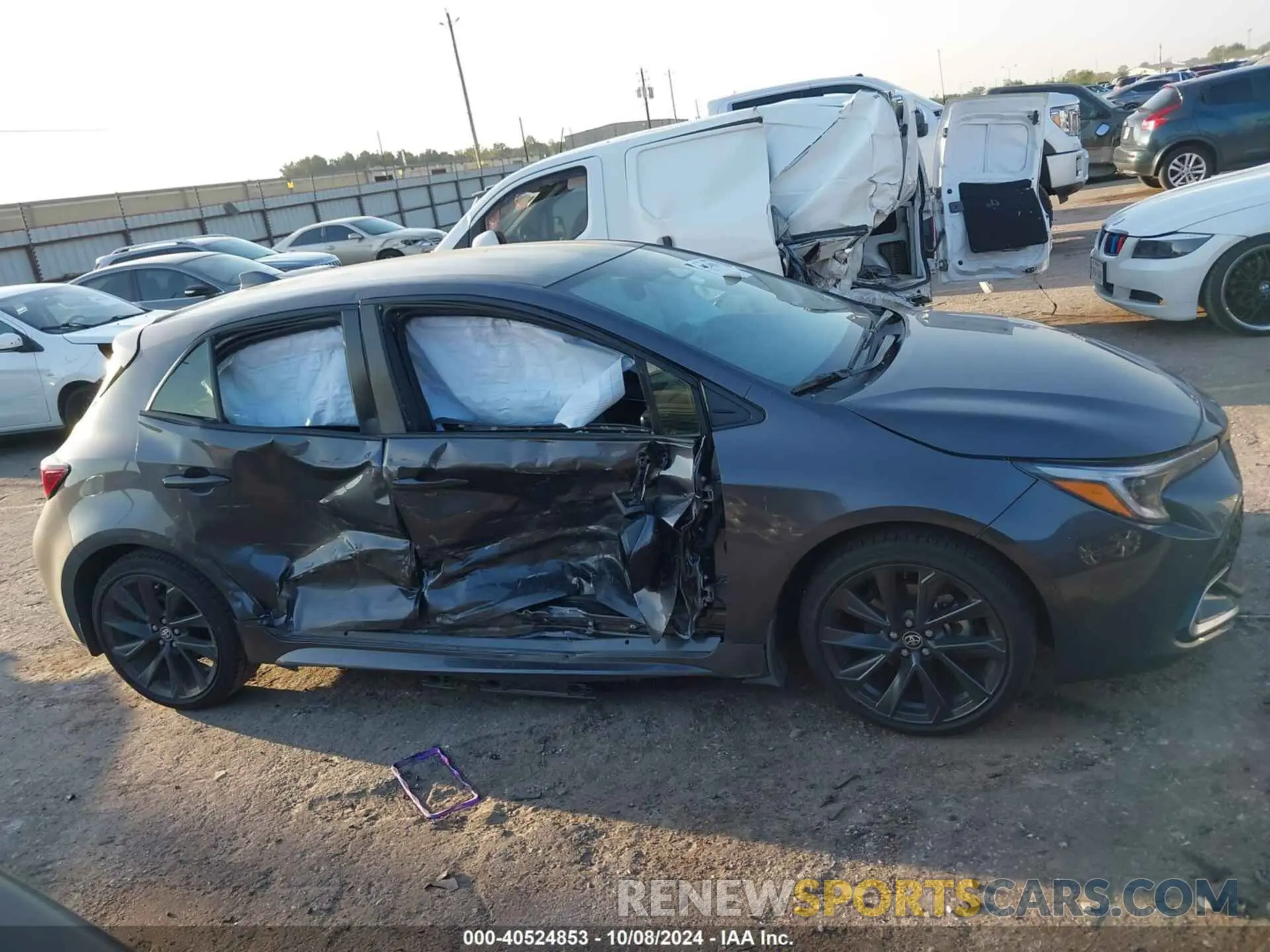 13 Photograph of a damaged car JTNC4MBE4P3207853 TOYOTA COROLLA 2023