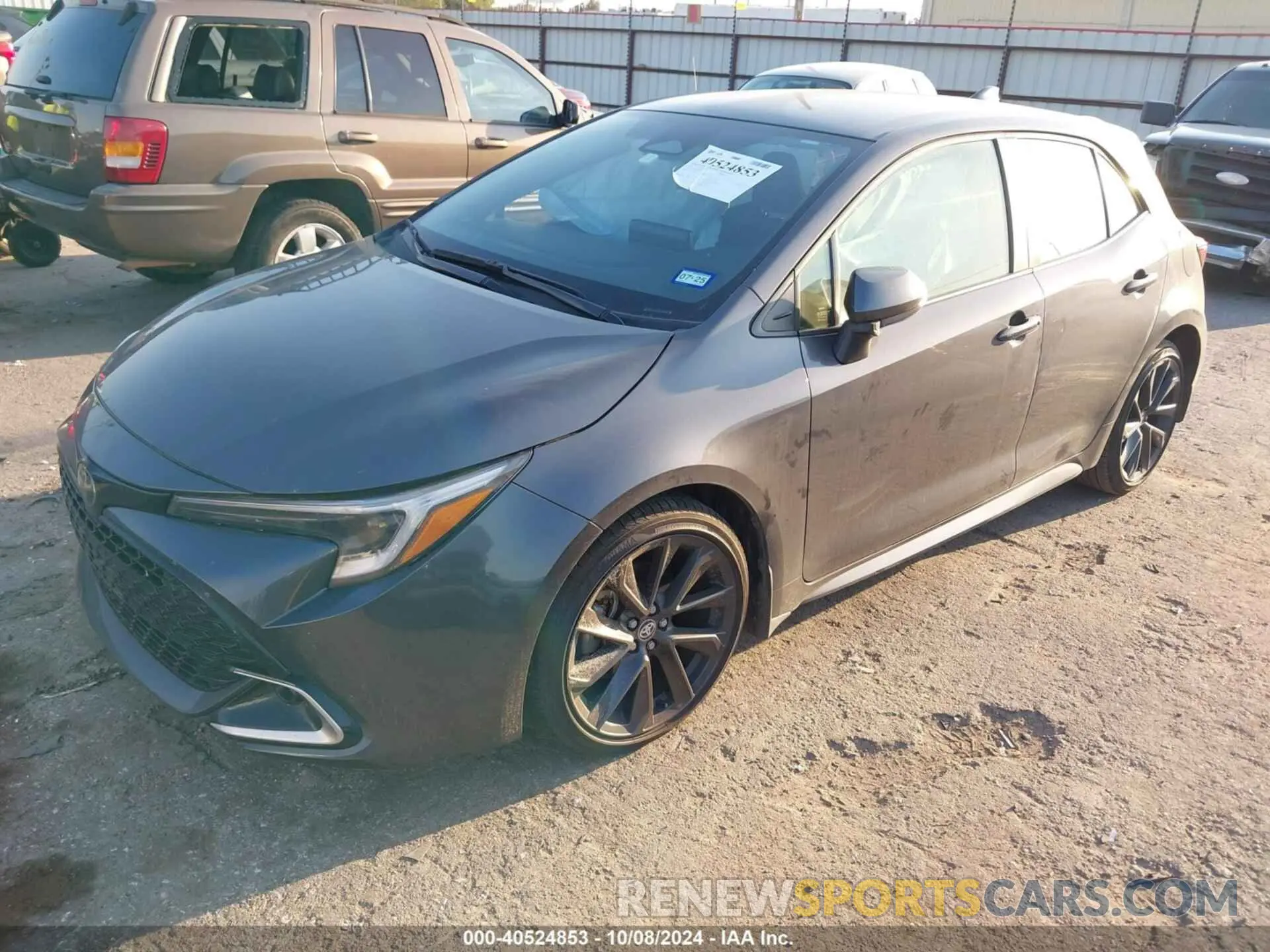 2 Photograph of a damaged car JTNC4MBE4P3207853 TOYOTA COROLLA 2023