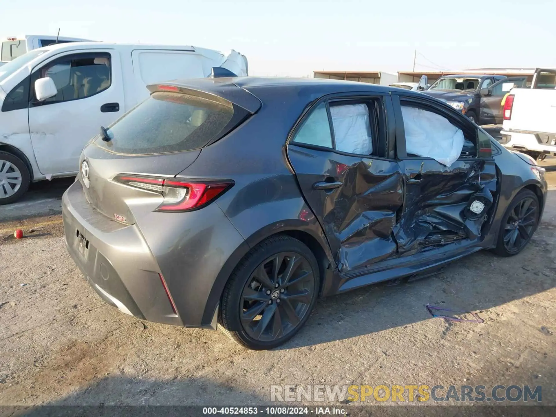 4 Photograph of a damaged car JTNC4MBE4P3207853 TOYOTA COROLLA 2023