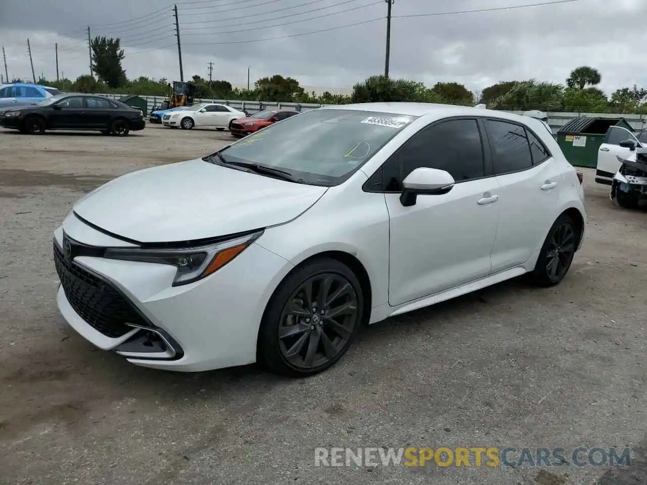 1 Photograph of a damaged car JTNC4MBE5P3196975 TOYOTA COROLLA 2023