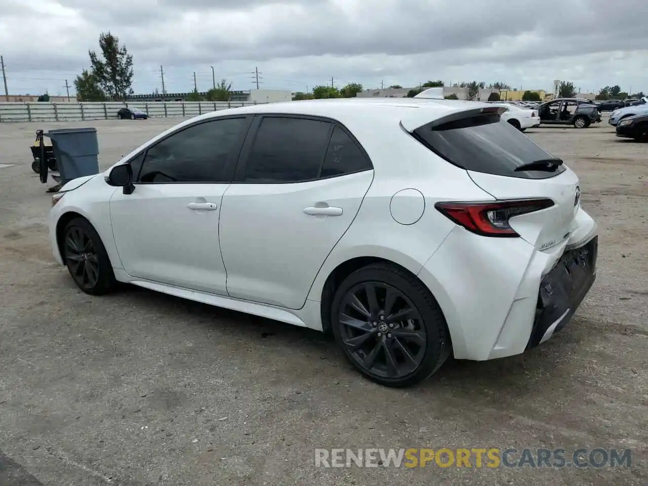 2 Photograph of a damaged car JTNC4MBE5P3196975 TOYOTA COROLLA 2023