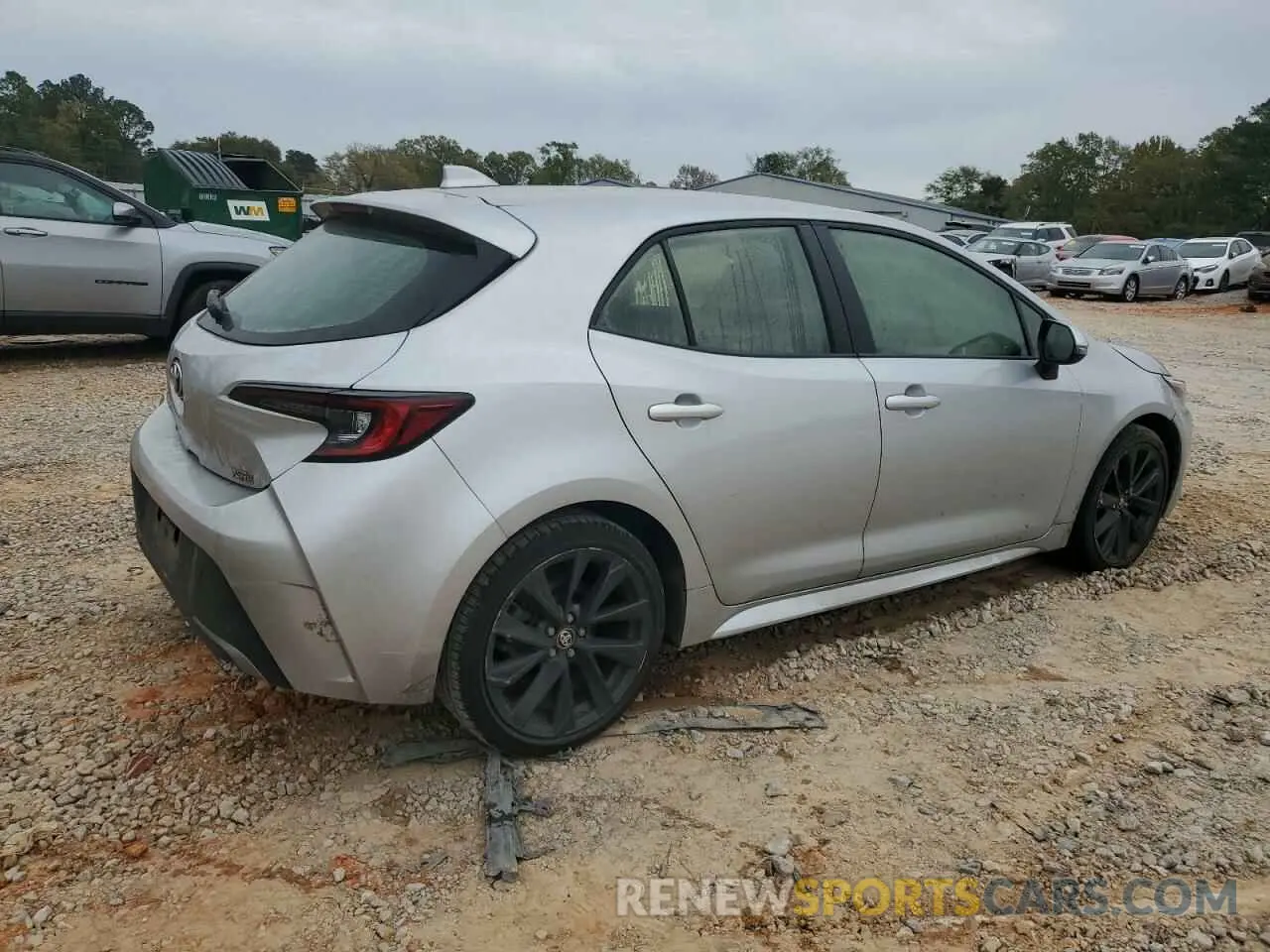 3 Photograph of a damaged car JTNC4MBE5P3197088 TOYOTA COROLLA 2023