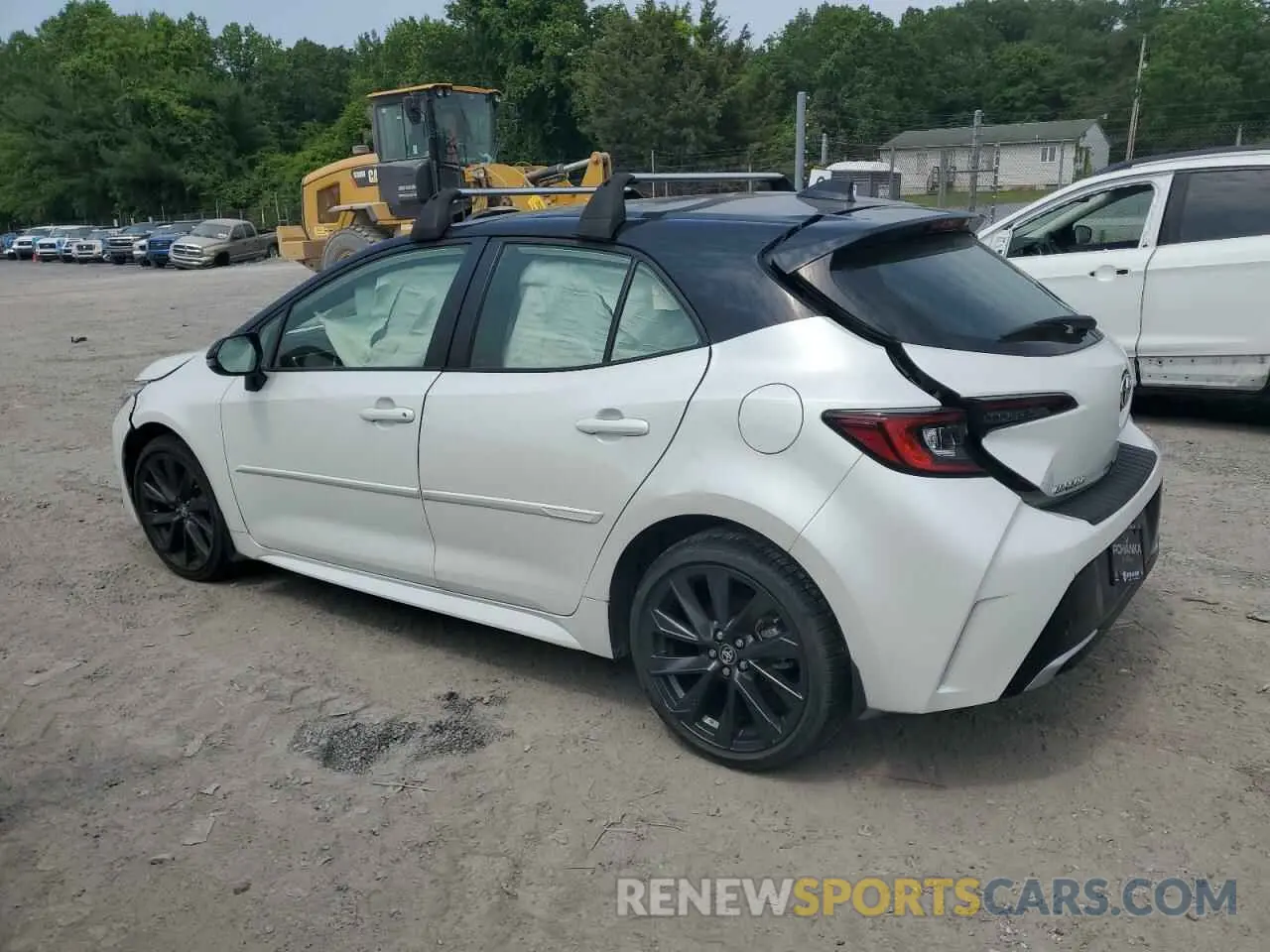2 Photograph of a damaged car JTNC4MBE5P3202838 TOYOTA COROLLA 2023