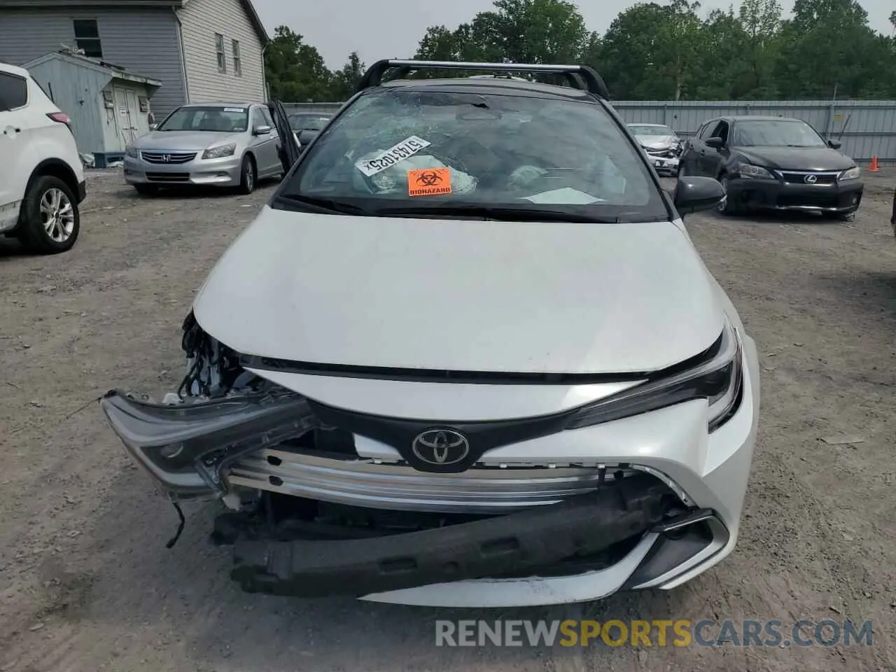 5 Photograph of a damaged car JTNC4MBE5P3202838 TOYOTA COROLLA 2023