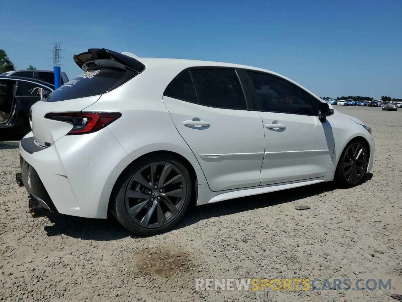 3 Photograph of a damaged car JTNC4MBE6P3205327 TOYOTA COROLLA 2023
