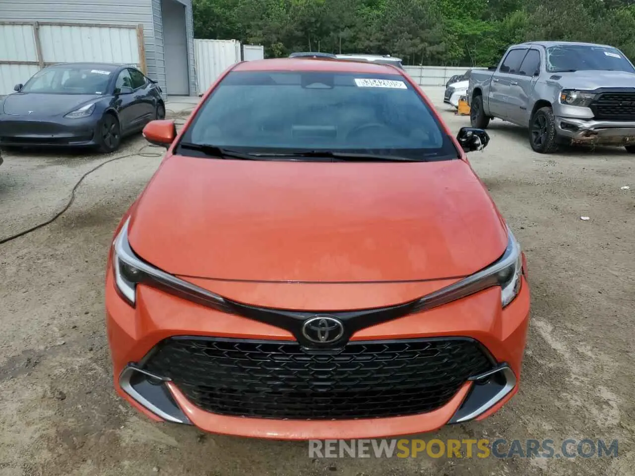 5 Photograph of a damaged car JTNC4MBE8P3202218 TOYOTA COROLLA 2023