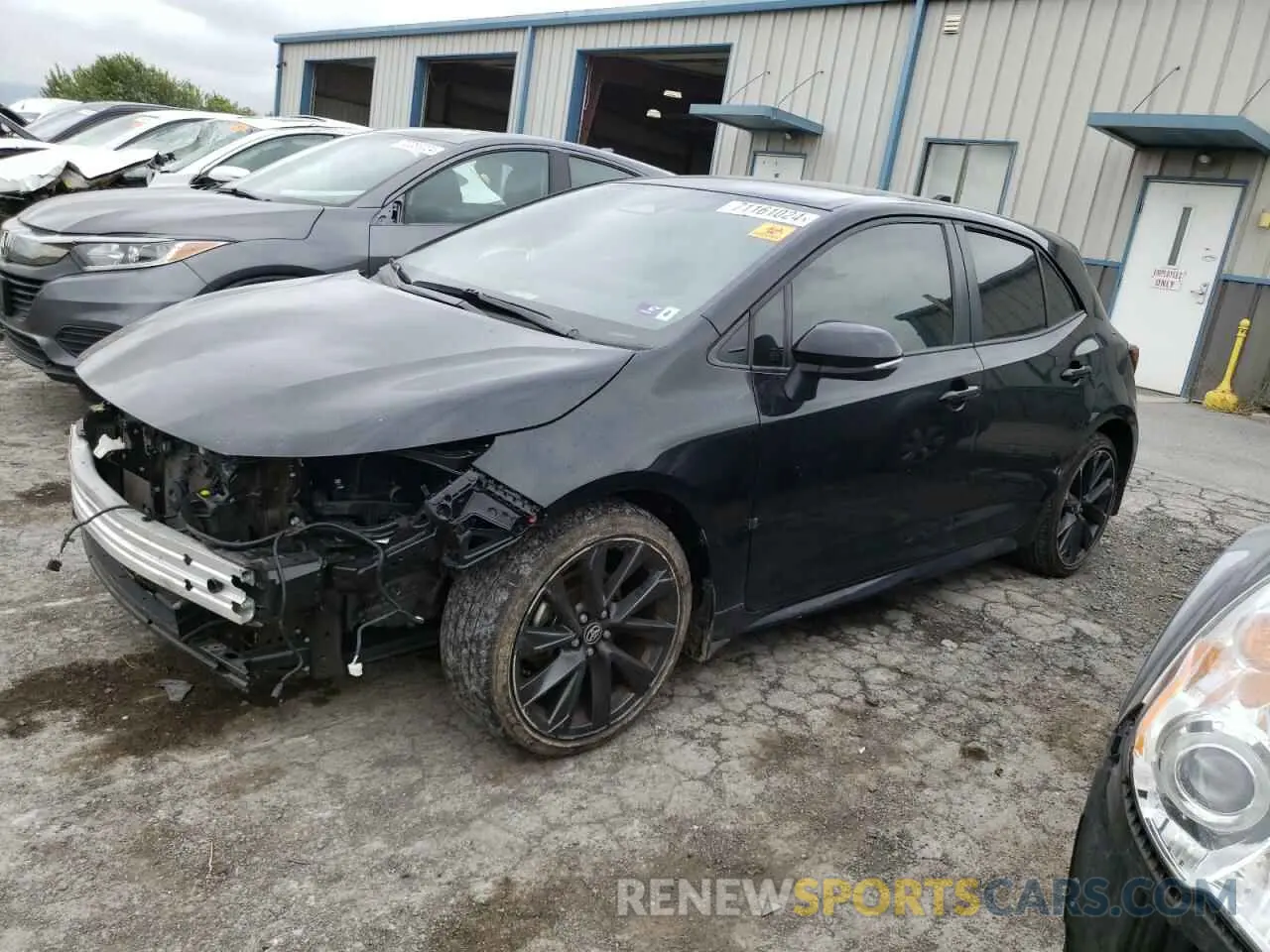 1 Photograph of a damaged car JTNC4MBE8P3202316 TOYOTA COROLLA 2023