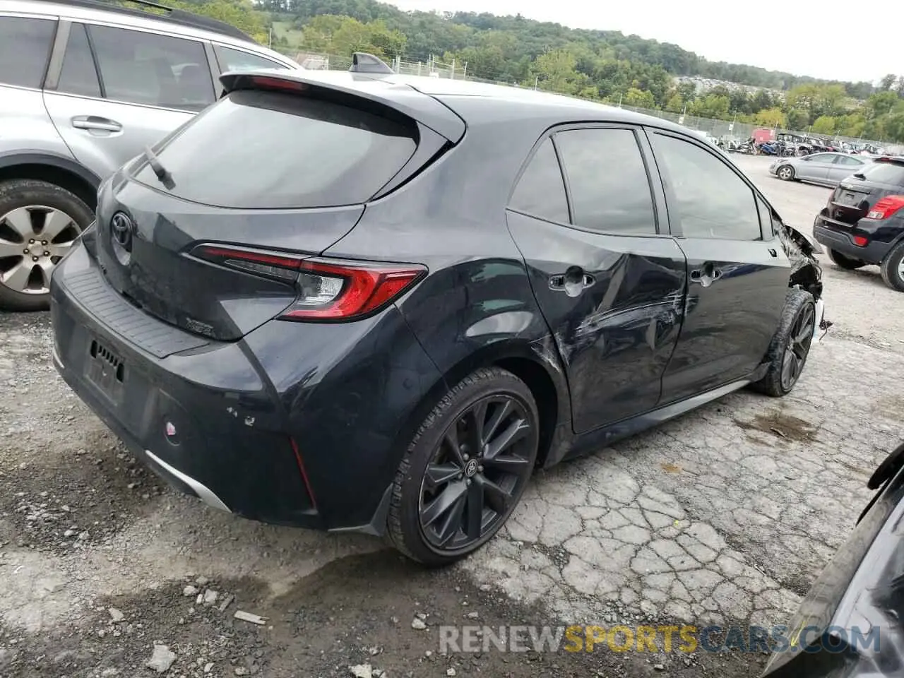 3 Photograph of a damaged car JTNC4MBE8P3202316 TOYOTA COROLLA 2023