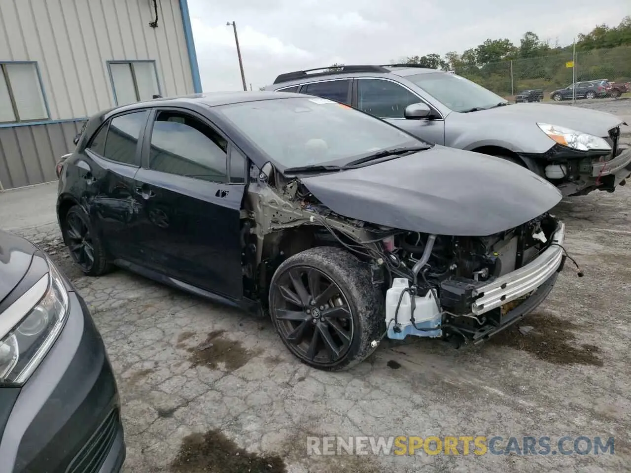 4 Photograph of a damaged car JTNC4MBE8P3202316 TOYOTA COROLLA 2023