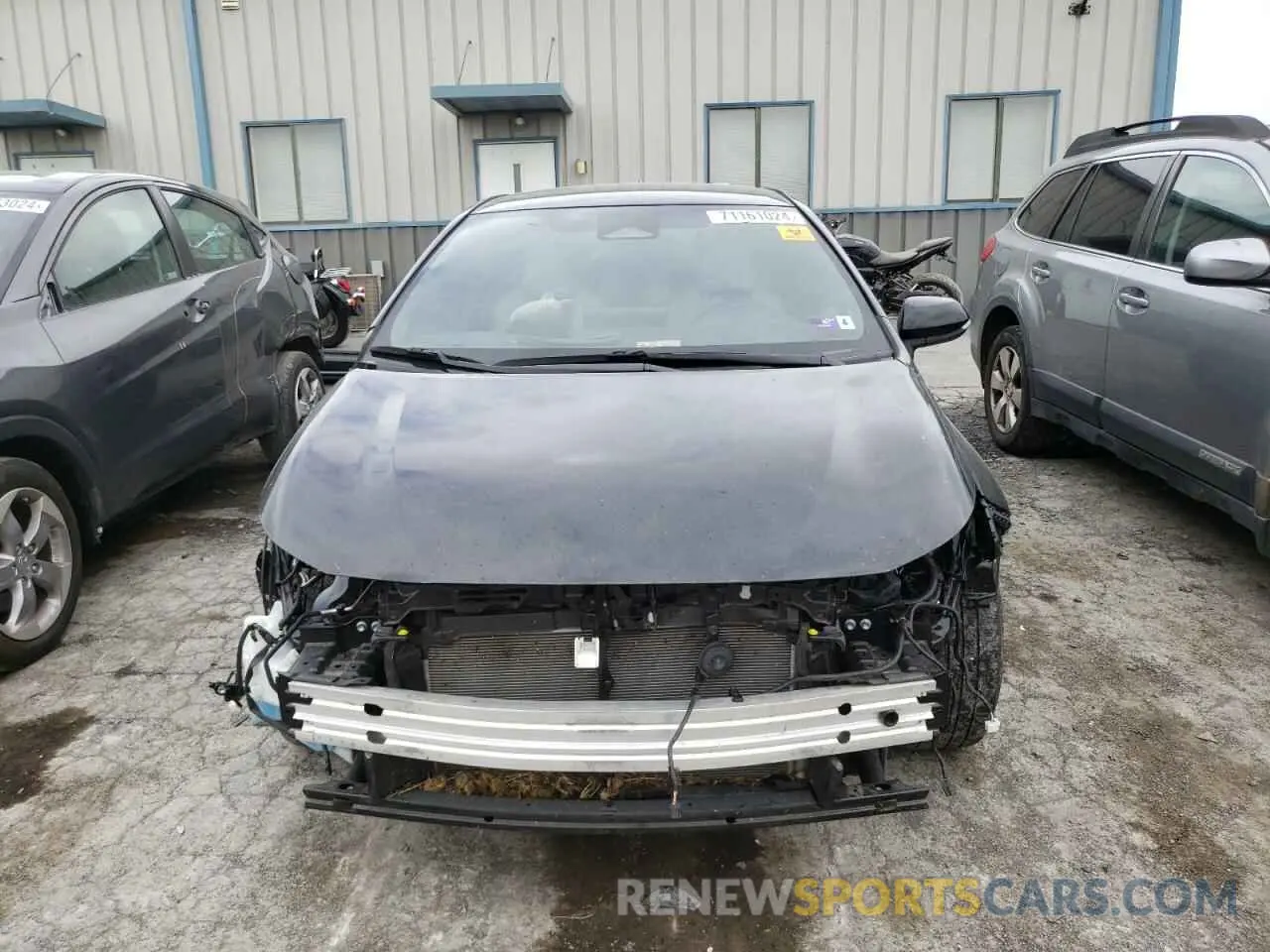 5 Photograph of a damaged car JTNC4MBE8P3202316 TOYOTA COROLLA 2023