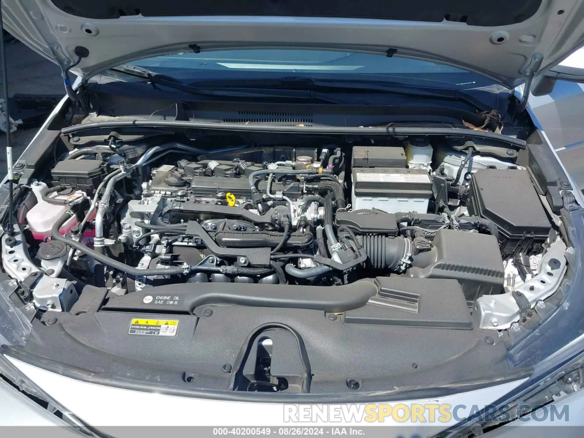 10 Photograph of a damaged car JTNC4MBE8P3207581 TOYOTA COROLLA 2023