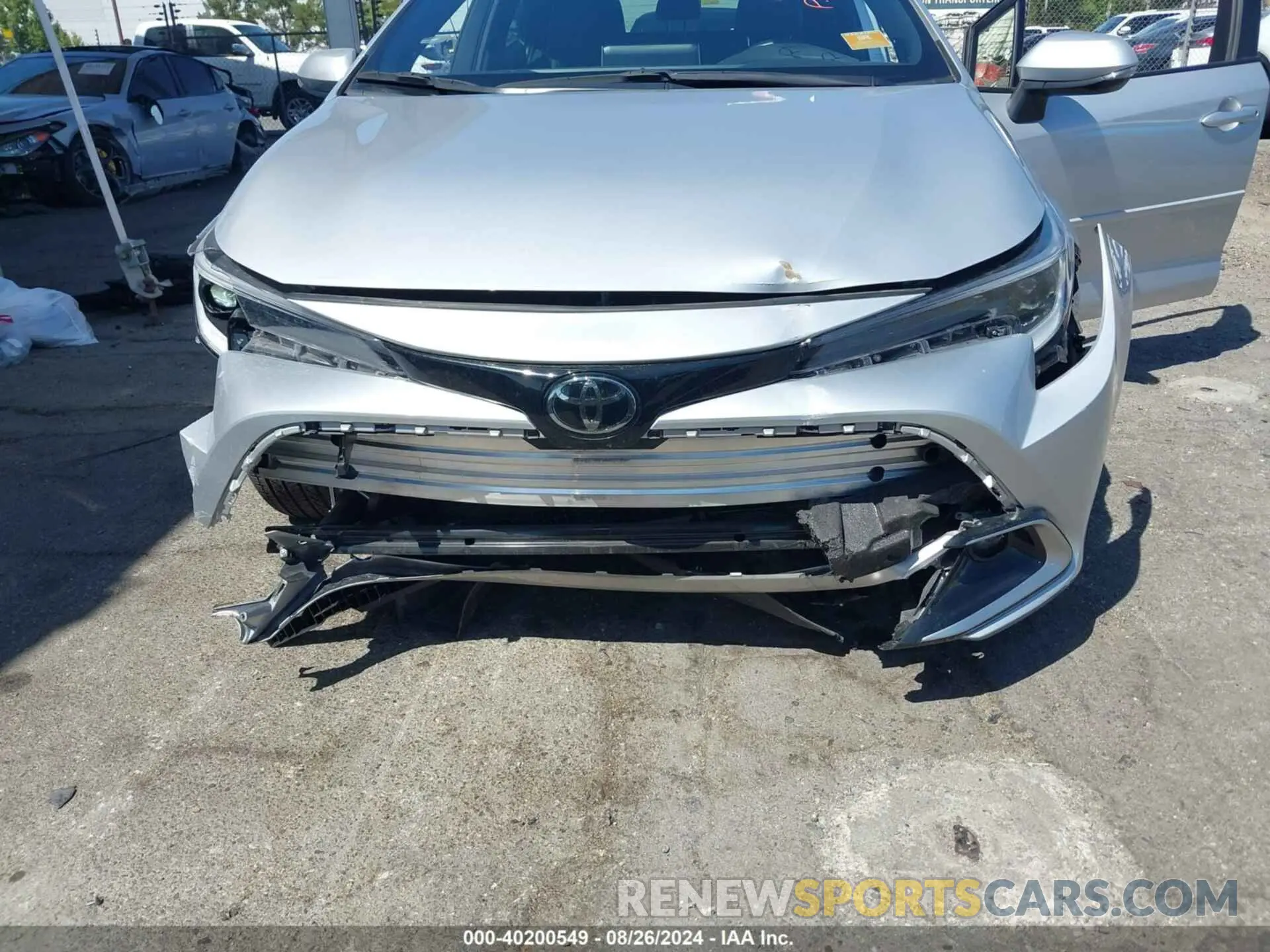 6 Photograph of a damaged car JTNC4MBE8P3207581 TOYOTA COROLLA 2023