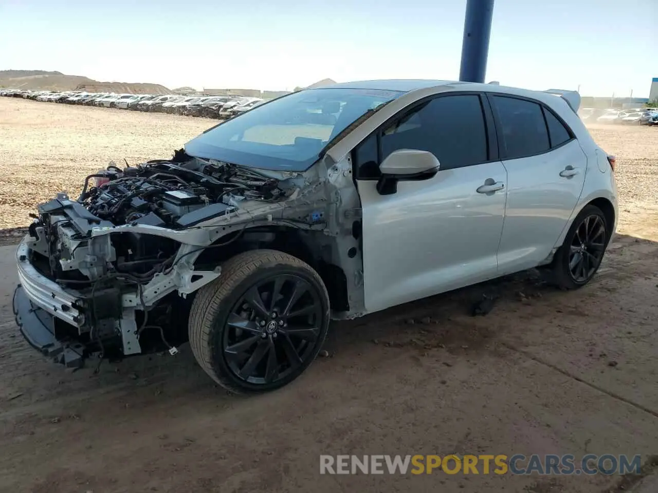 1 Photograph of a damaged car JTNC4MBE9P3198082 TOYOTA COROLLA 2023