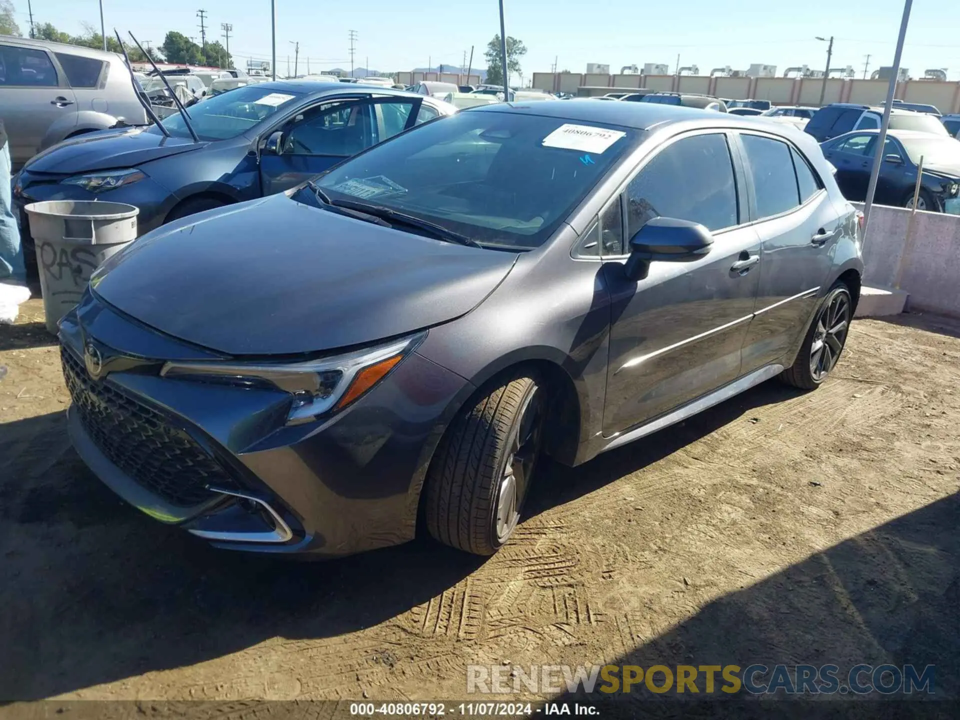 2 Photograph of a damaged car JTNC4MBEXP3213236 TOYOTA COROLLA 2023