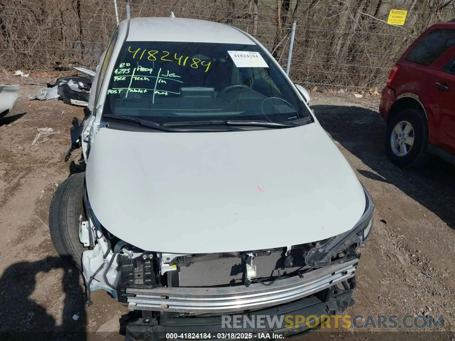 12 Photograph of a damaged car JTND4MBE0P3196869 TOYOTA COROLLA 2023