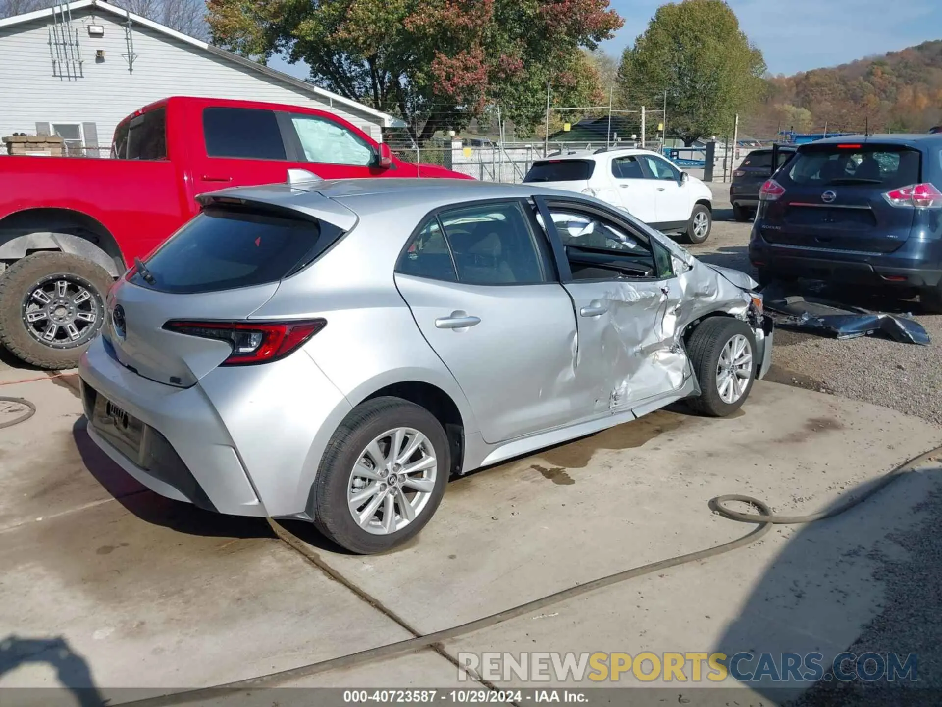 4 Photograph of a damaged car JTND4MBE0P3199755 TOYOTA COROLLA 2023
