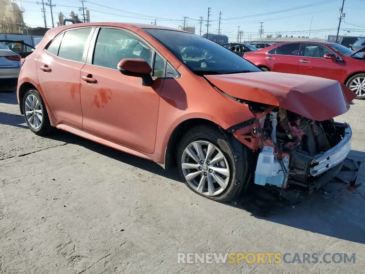 4 Photograph of a damaged car JTND4MBE0P3207286 TOYOTA COROLLA 2023